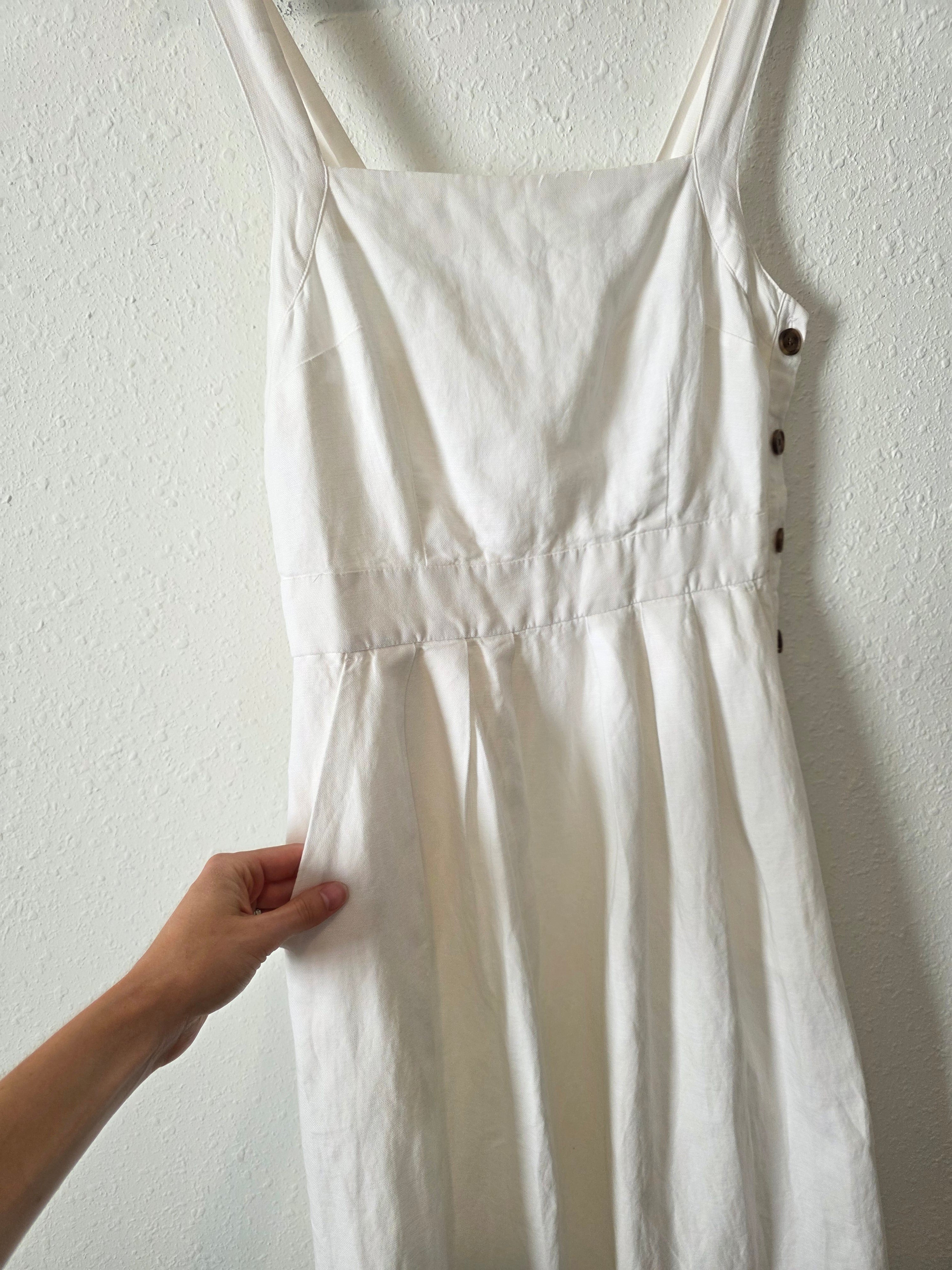 NEW Gap Linen Cotton Midi Dress (6)