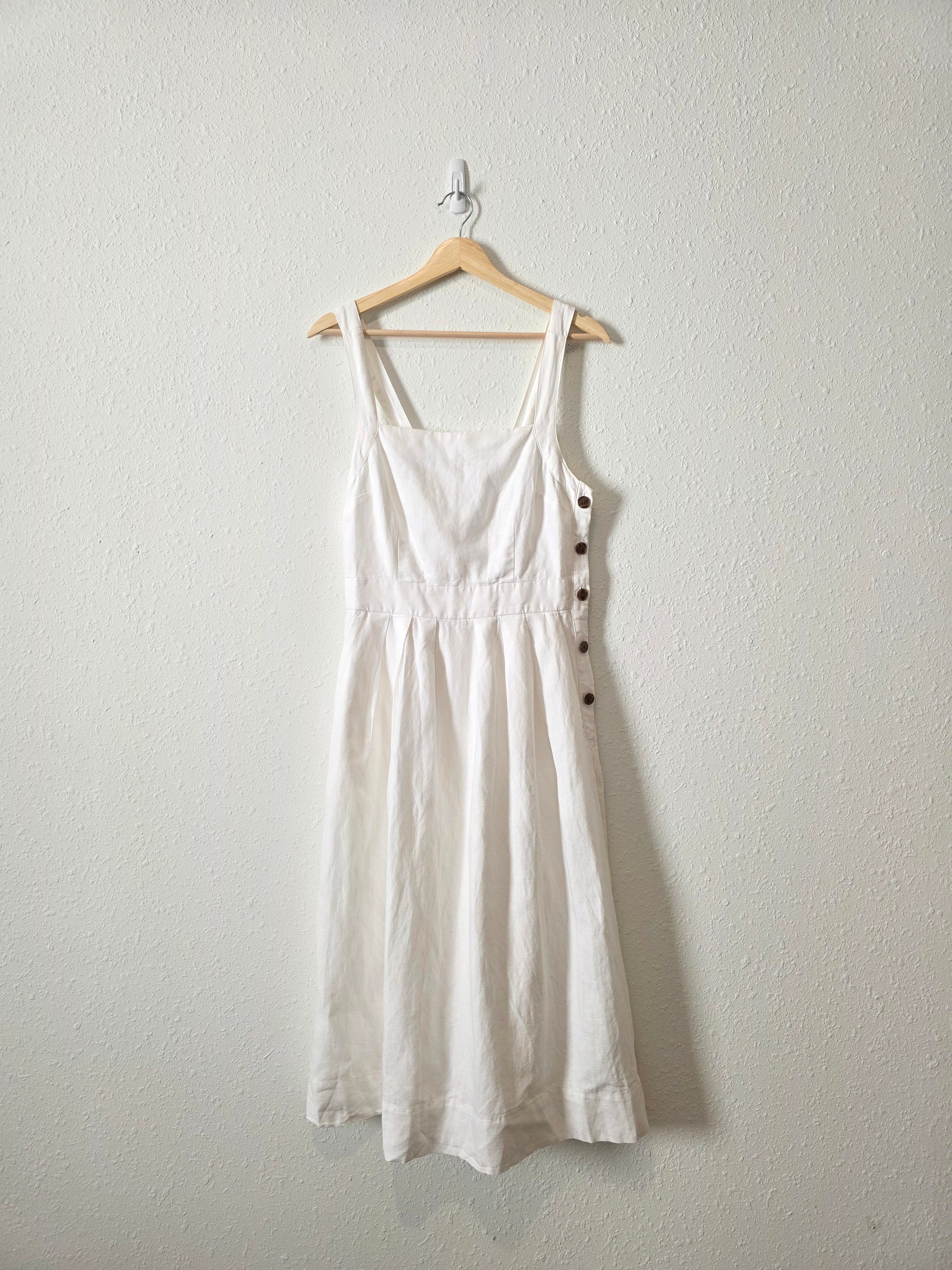 NEW Gap Linen Cotton Midi Dress (6)