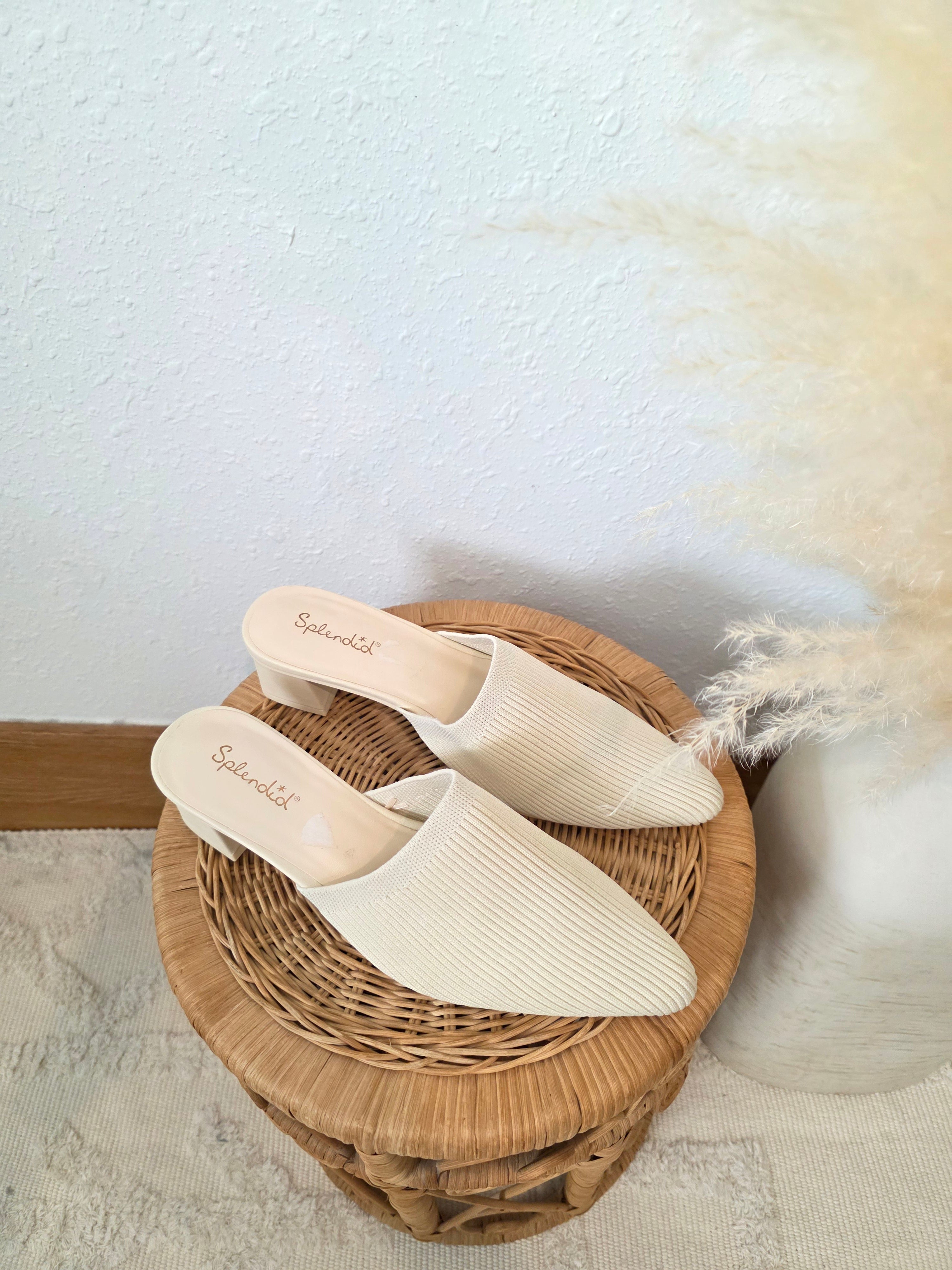 Splendid Ribbed Mules (6.5)