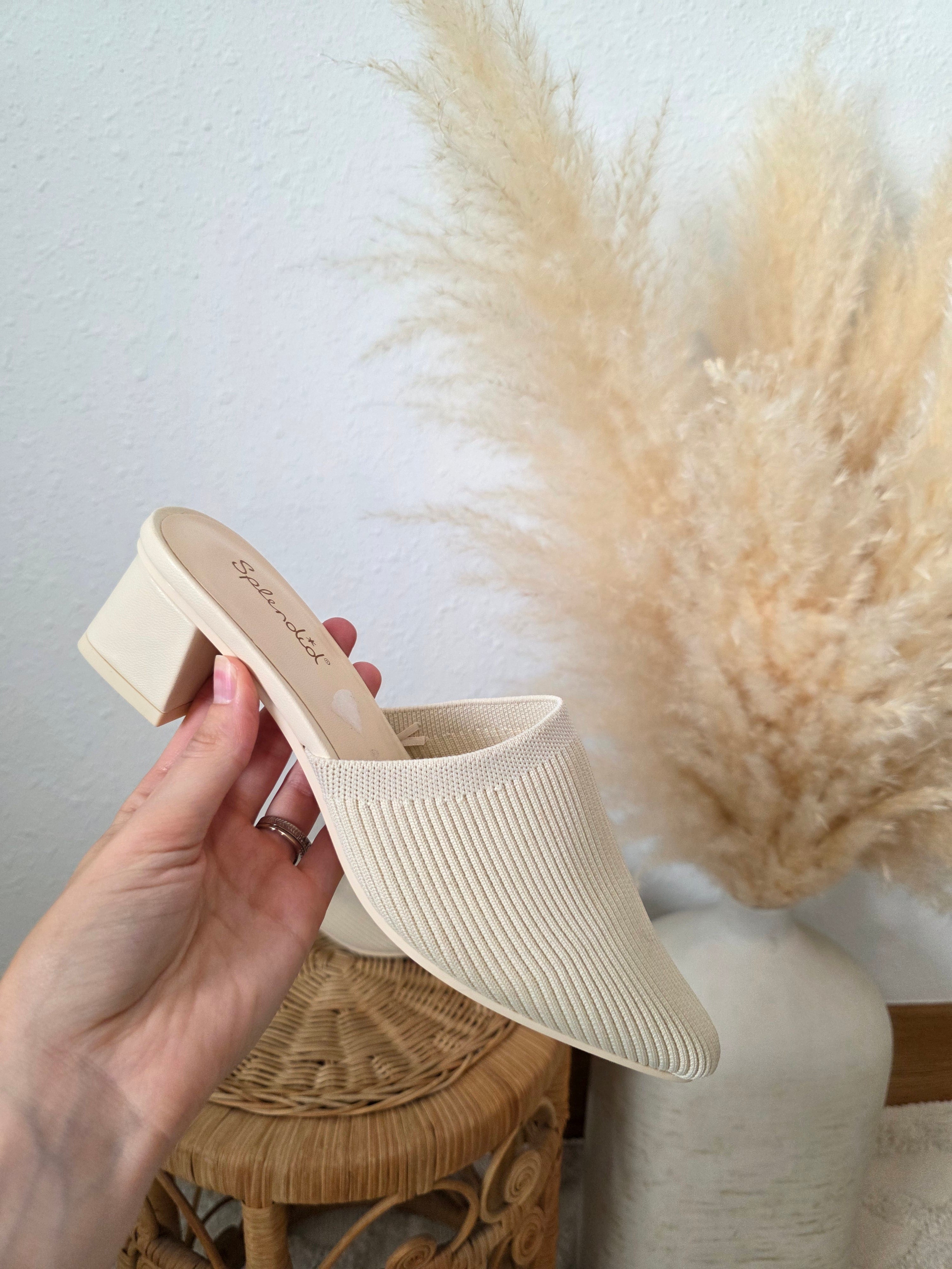 Splendid Ribbed Mules (6.5)