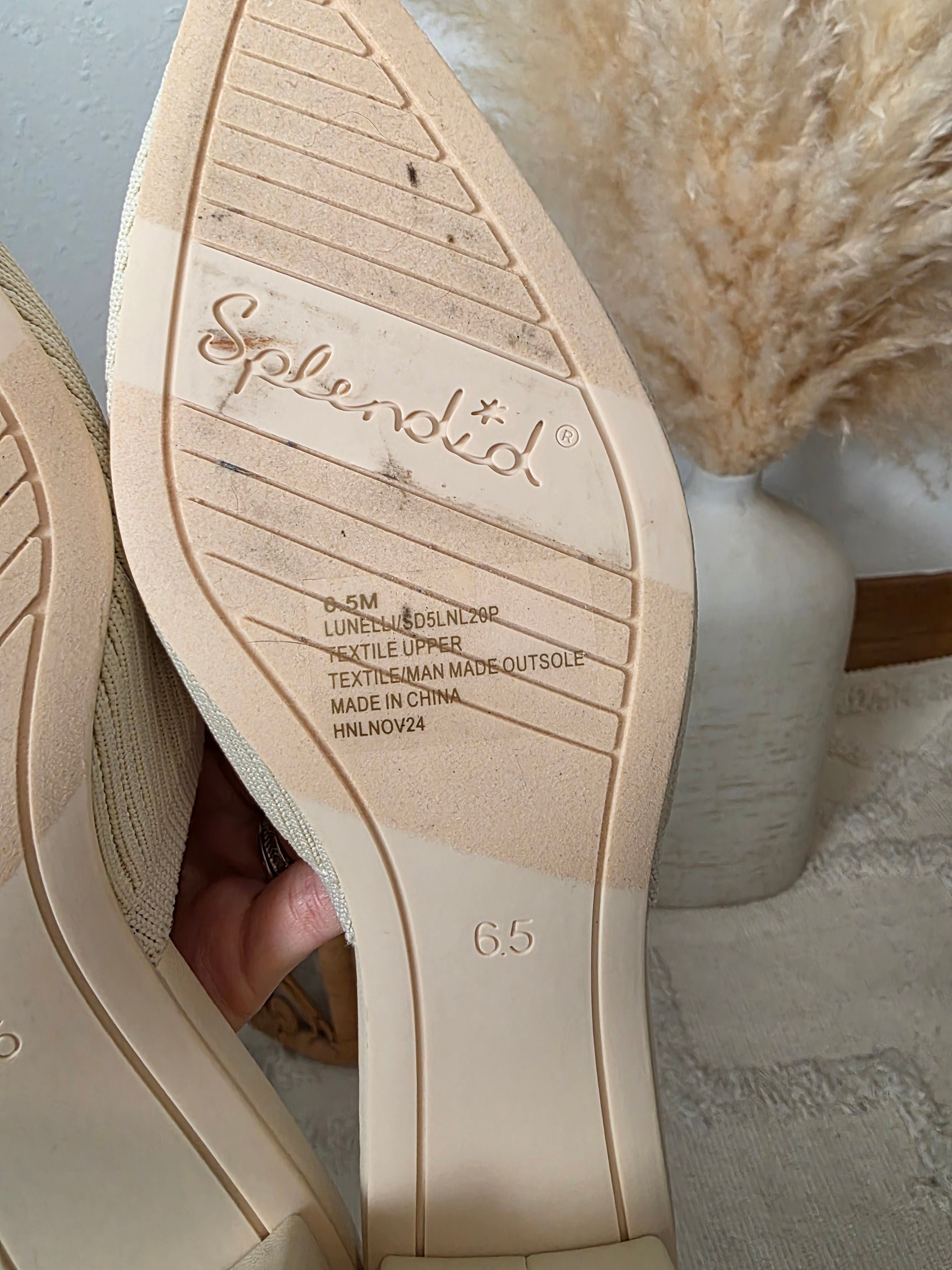 Splendid Ribbed Mules (6.5)
