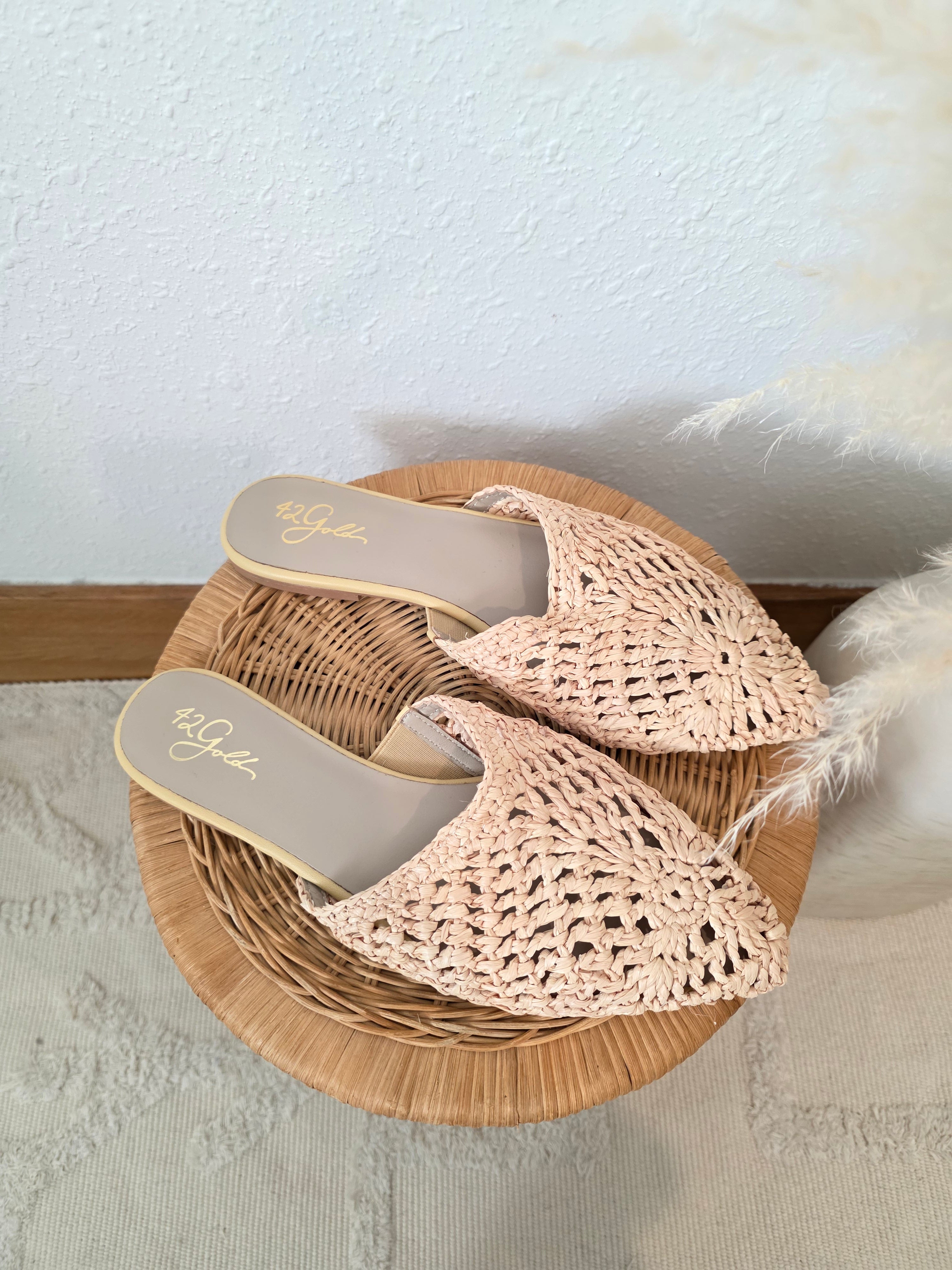 Raffia Woven Mules (10)