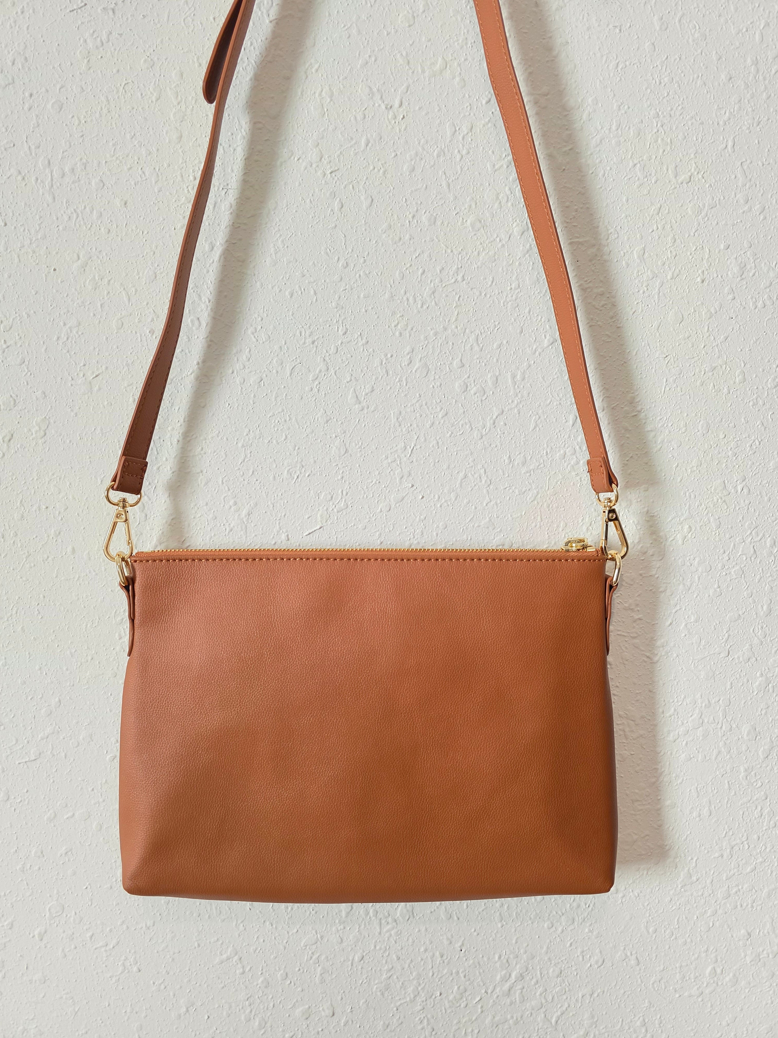 Elkie & Co Brown Crossbody Bag
