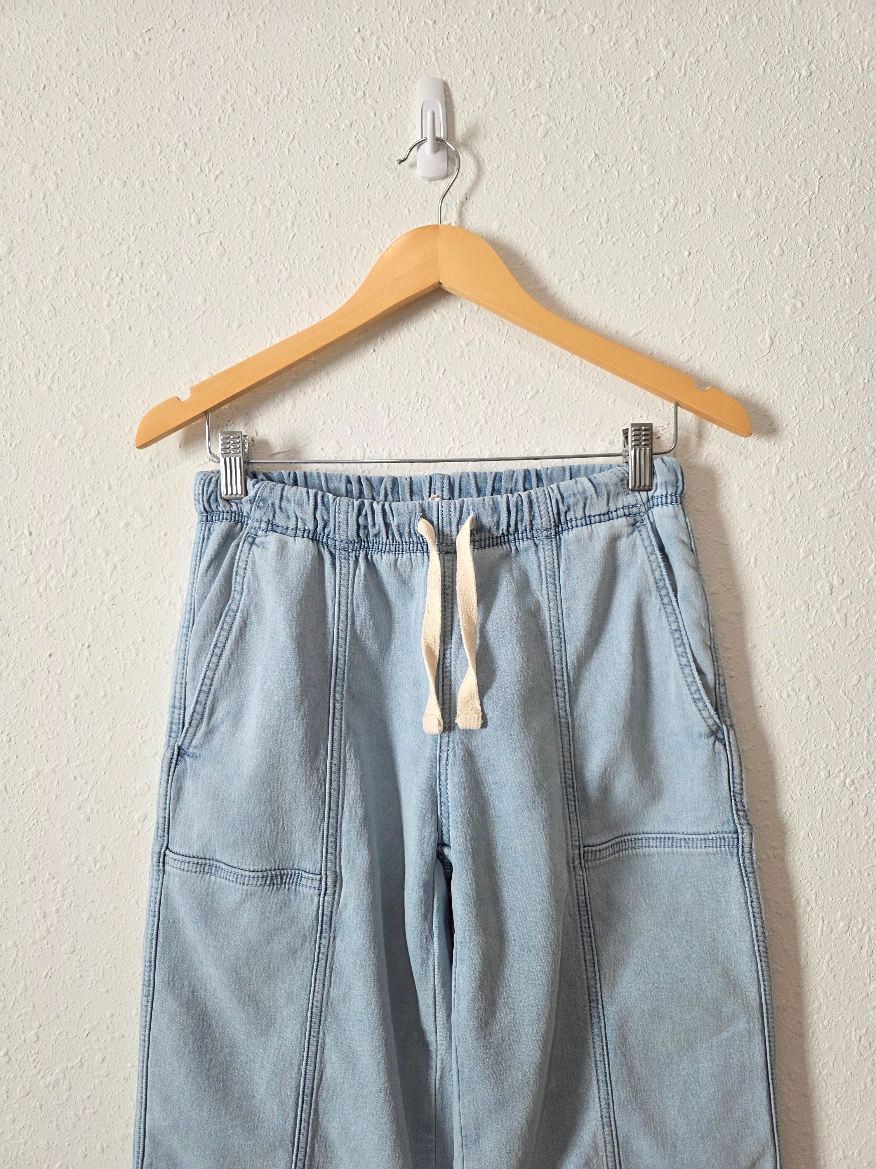 Aerie Wide Leg Tie Waist Pant (XS)