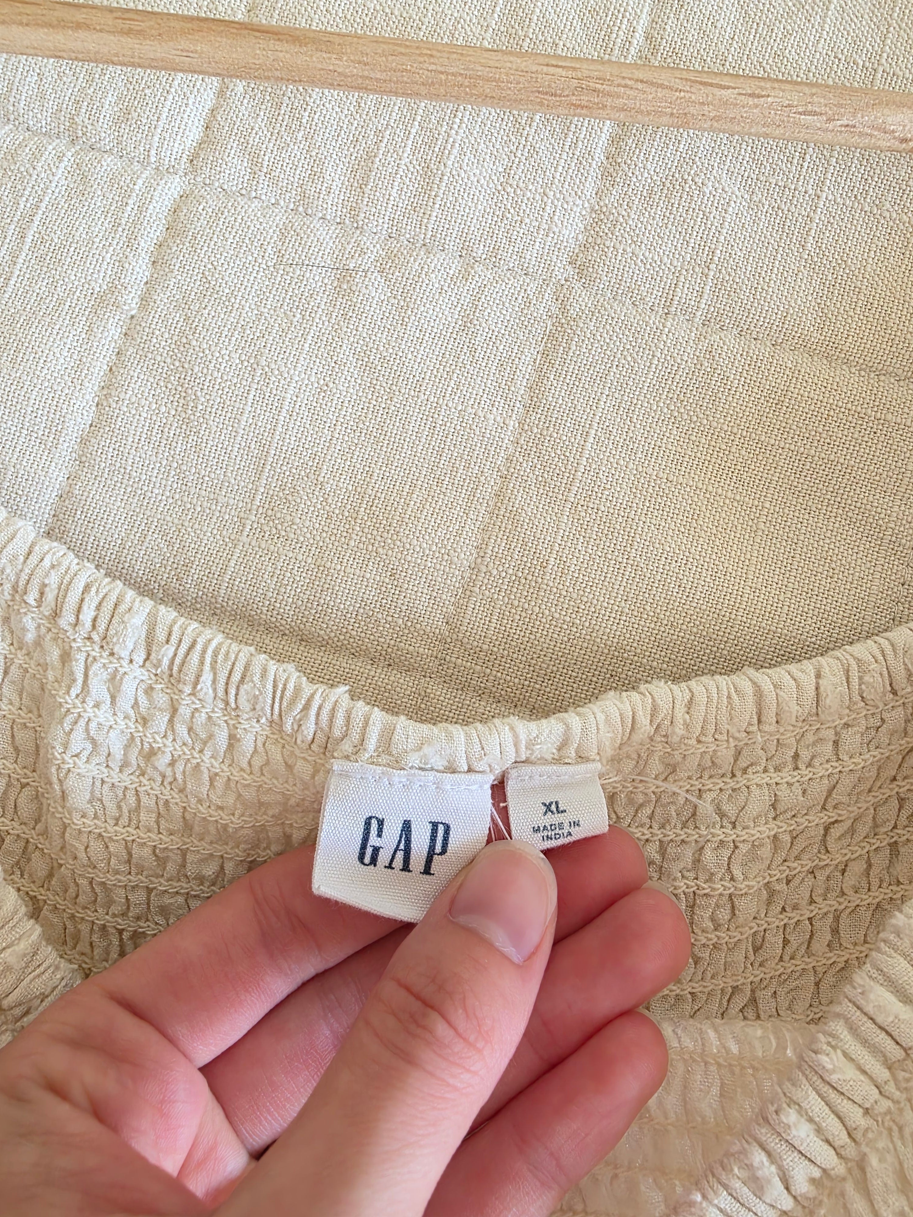 Gap Smocked Midi Dress (XL)