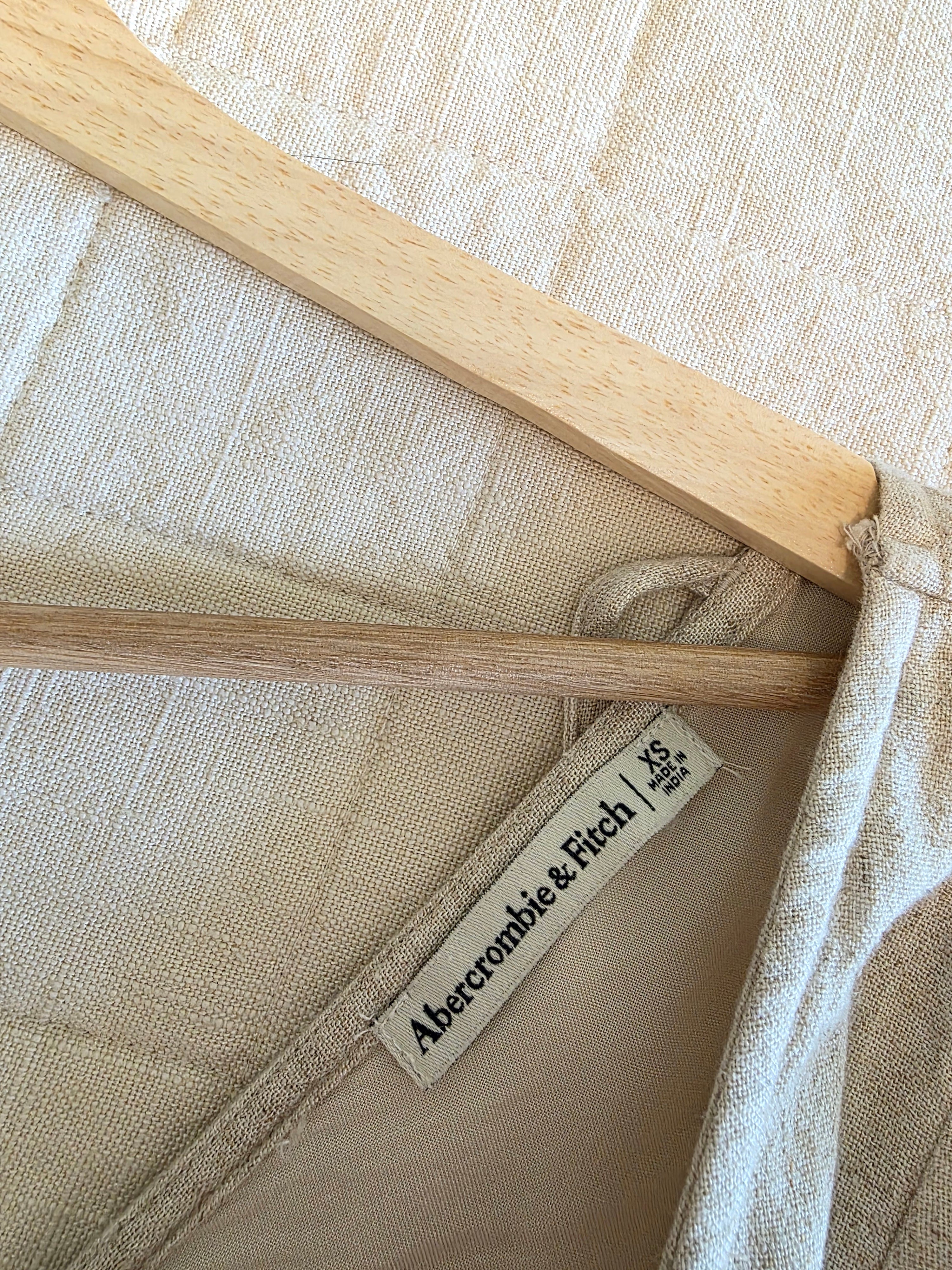 Abercrombie Linen Blend Top (XS)