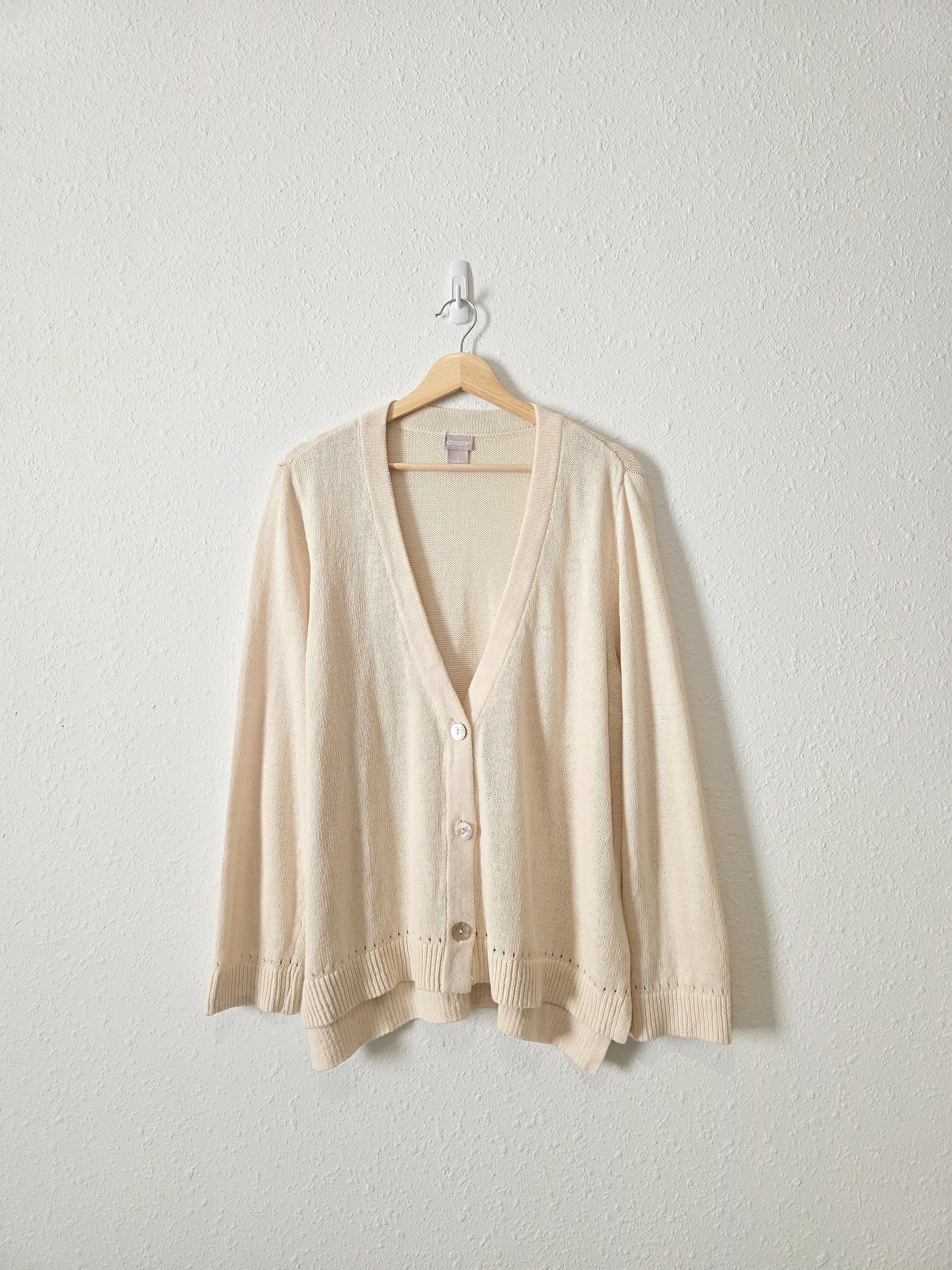 Neutral Cotton Linen Knit (XL)