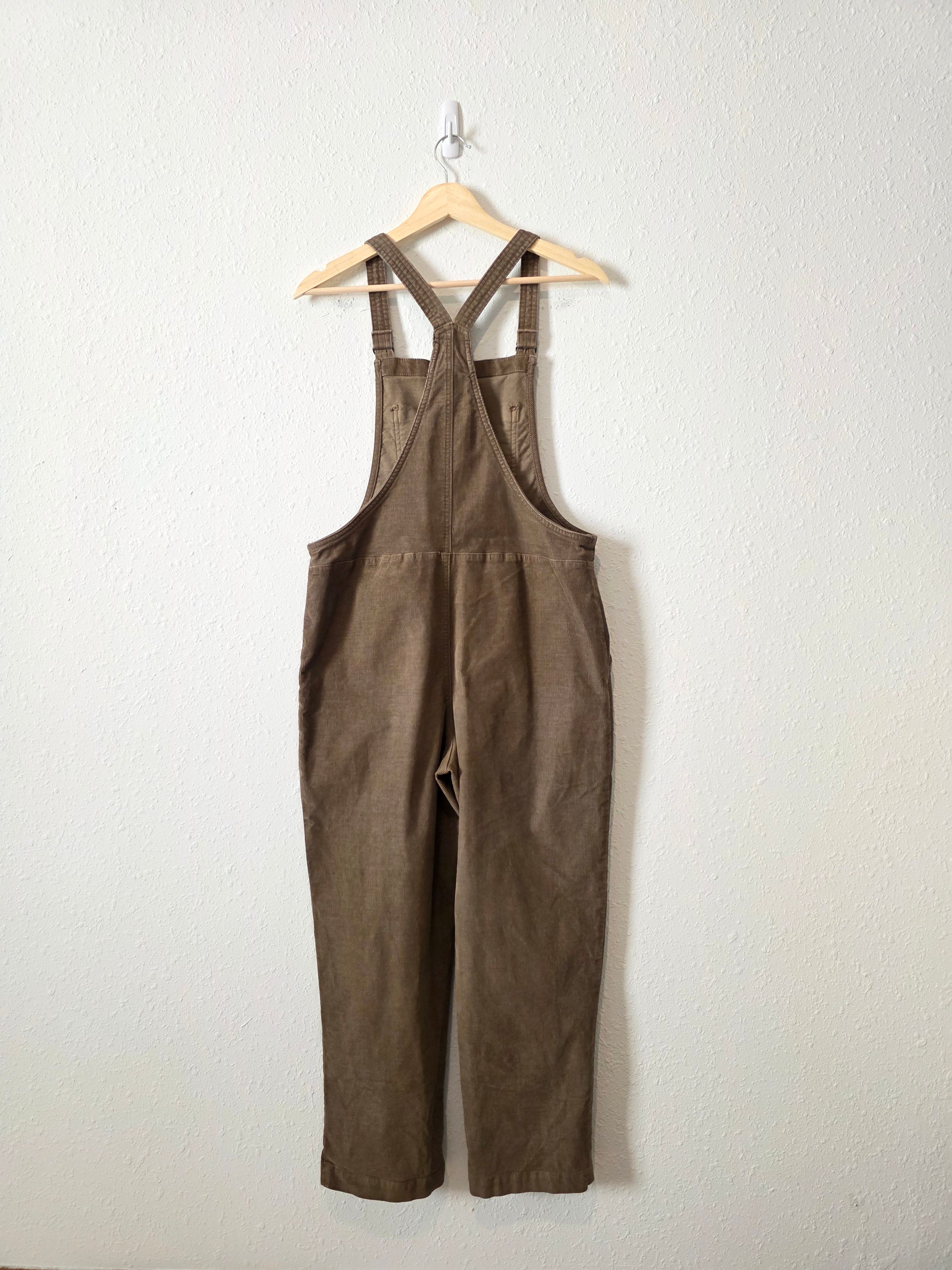 Aerie Corduroy Straight Overalls (S)