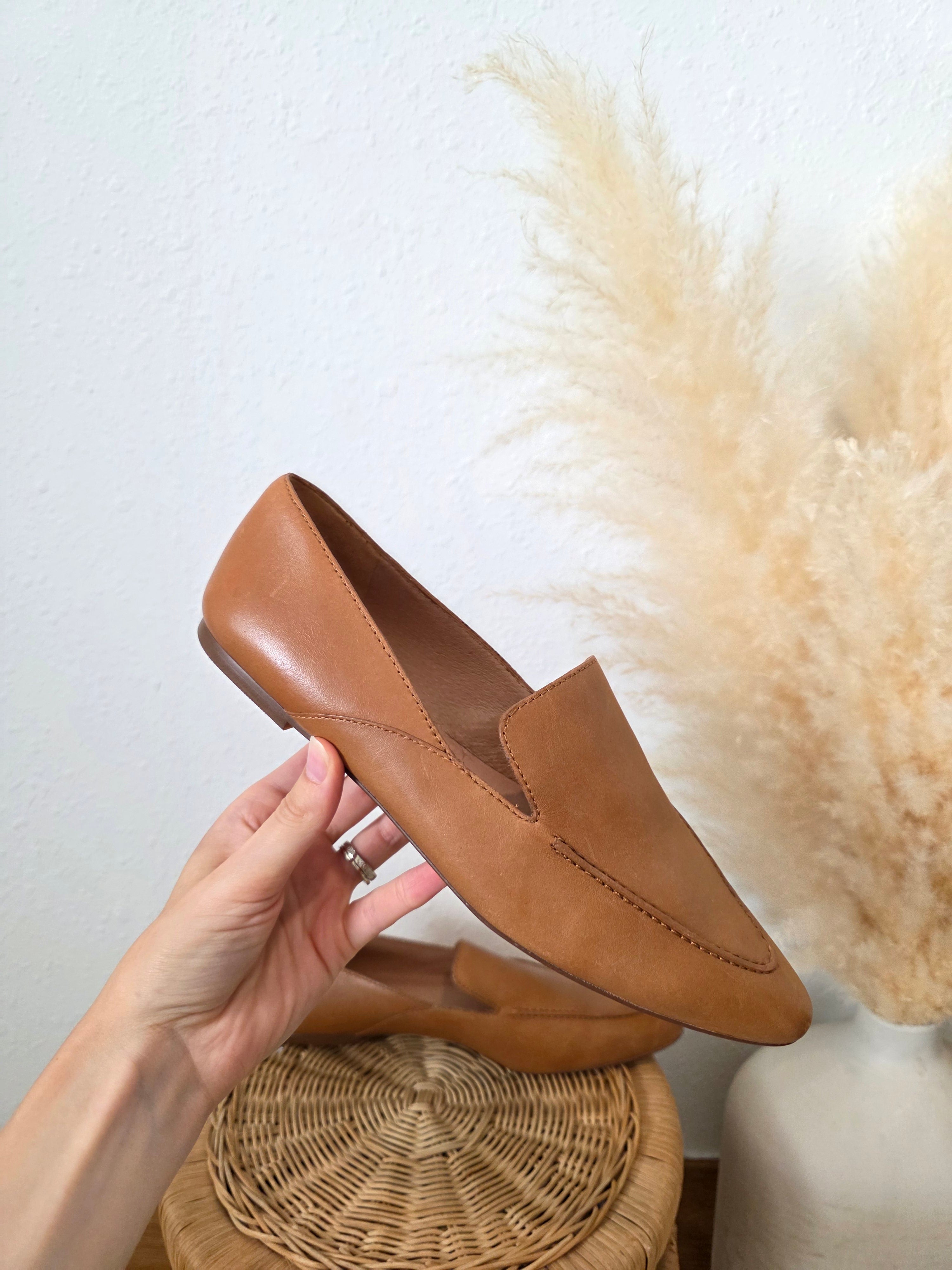 Madewell Brown Leather Loafers (8.5)