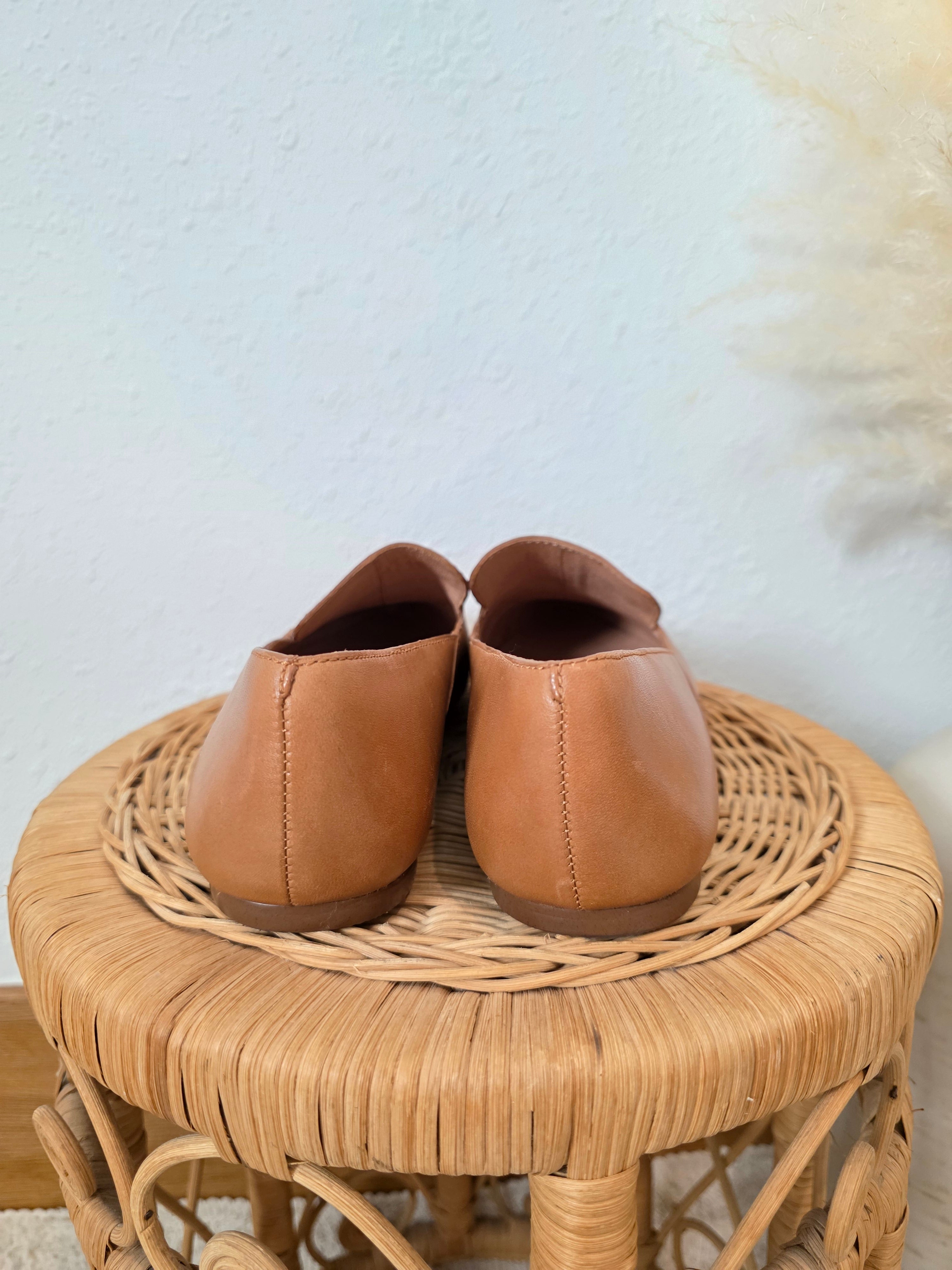 Madewell Brown Leather Loafers (8.5)