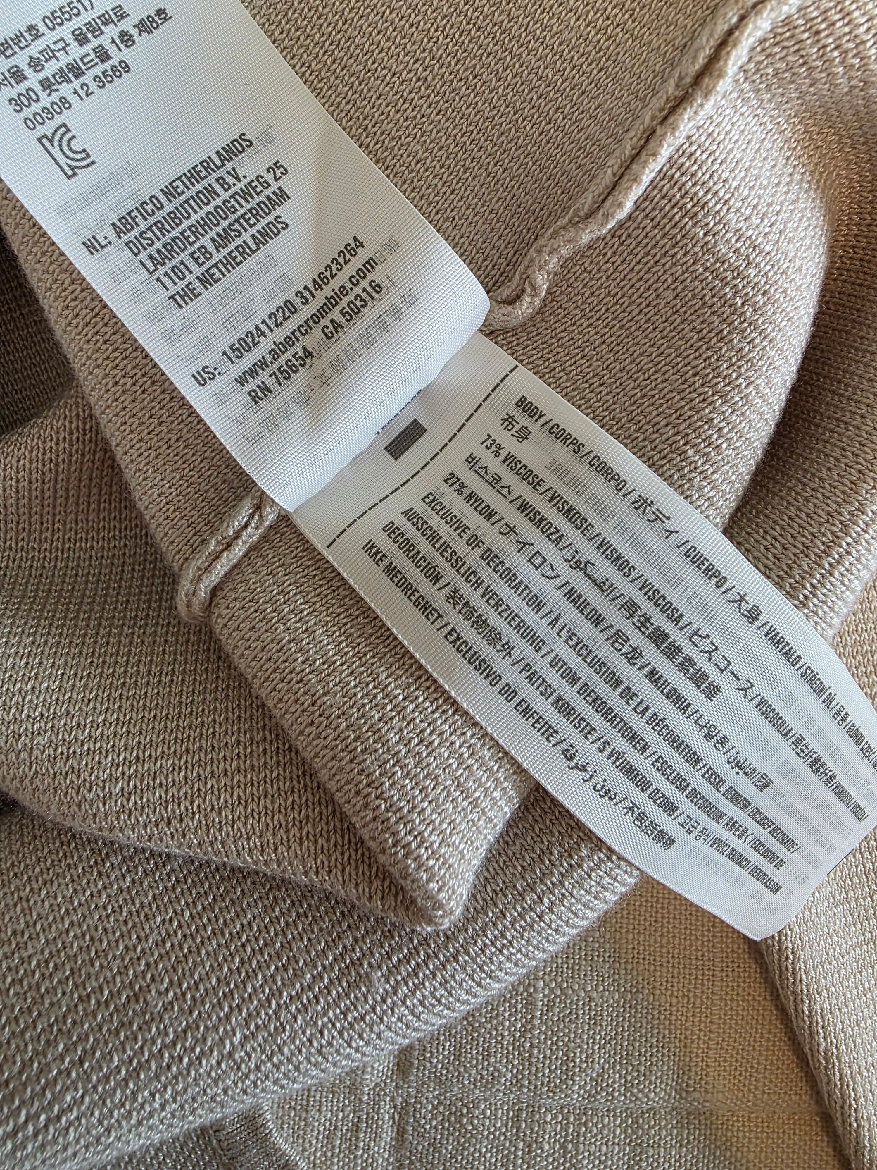 Abercrombie Knit Bodysuit (XXL)