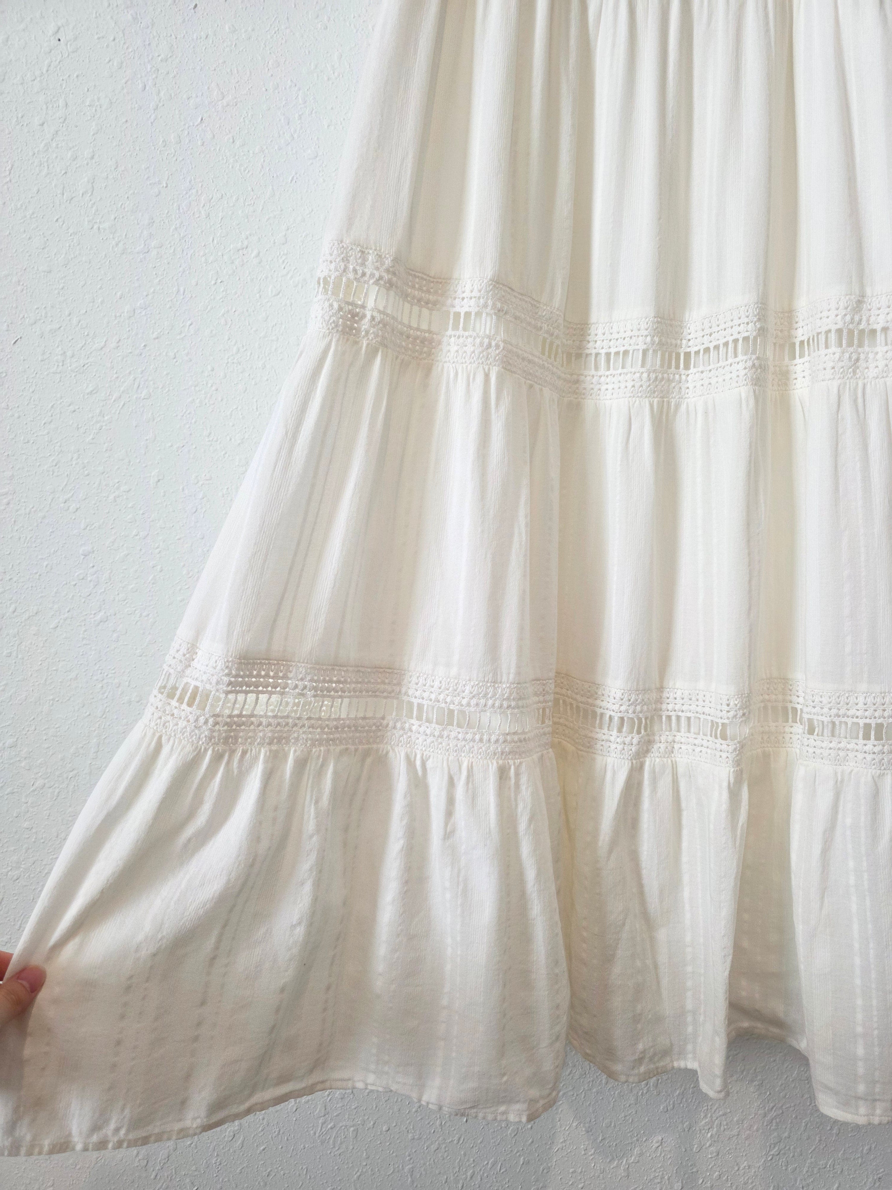 Carve Tie Strap Midi Dress (L)