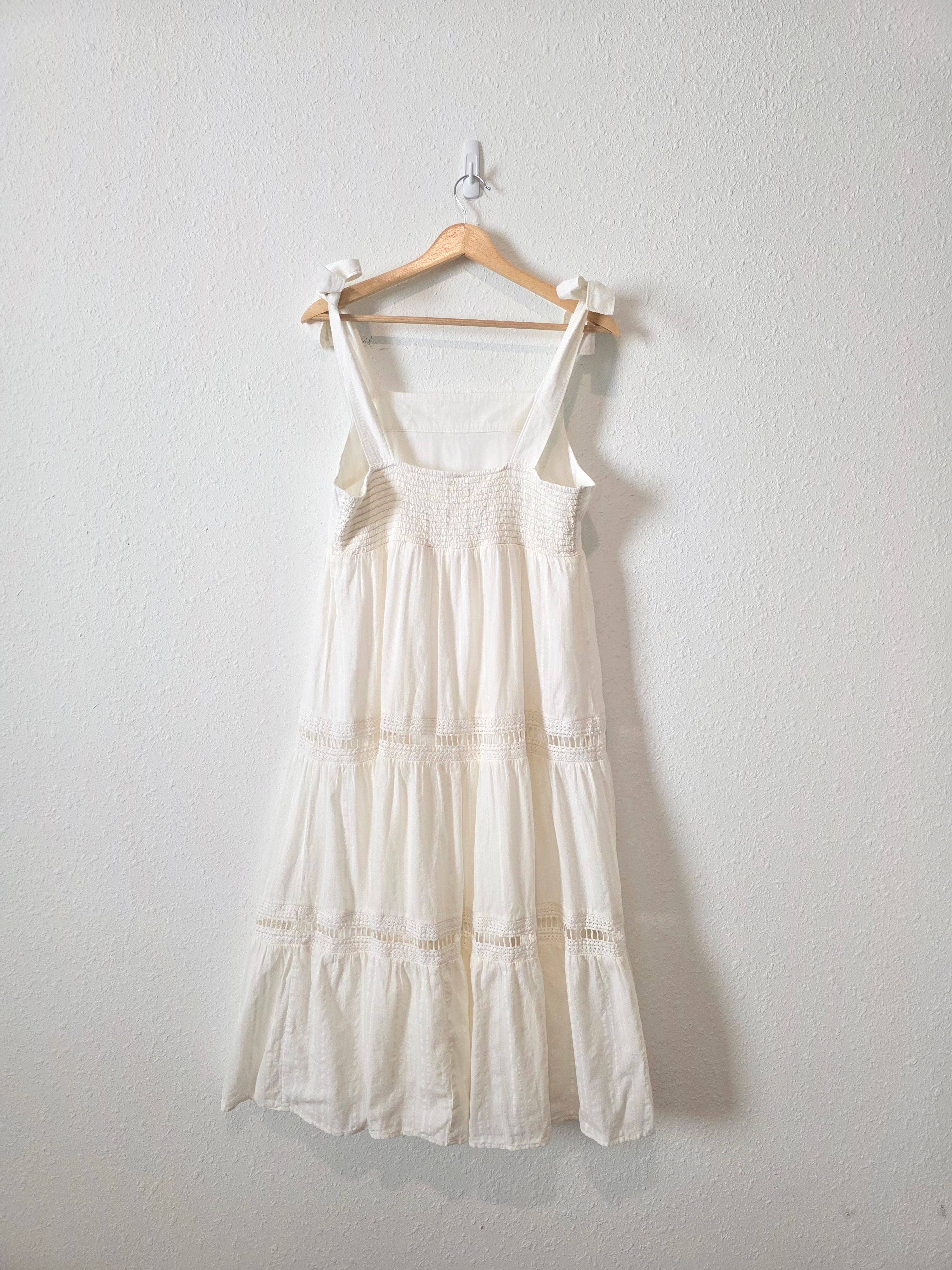 Carve Tie Strap Midi Dress (L)