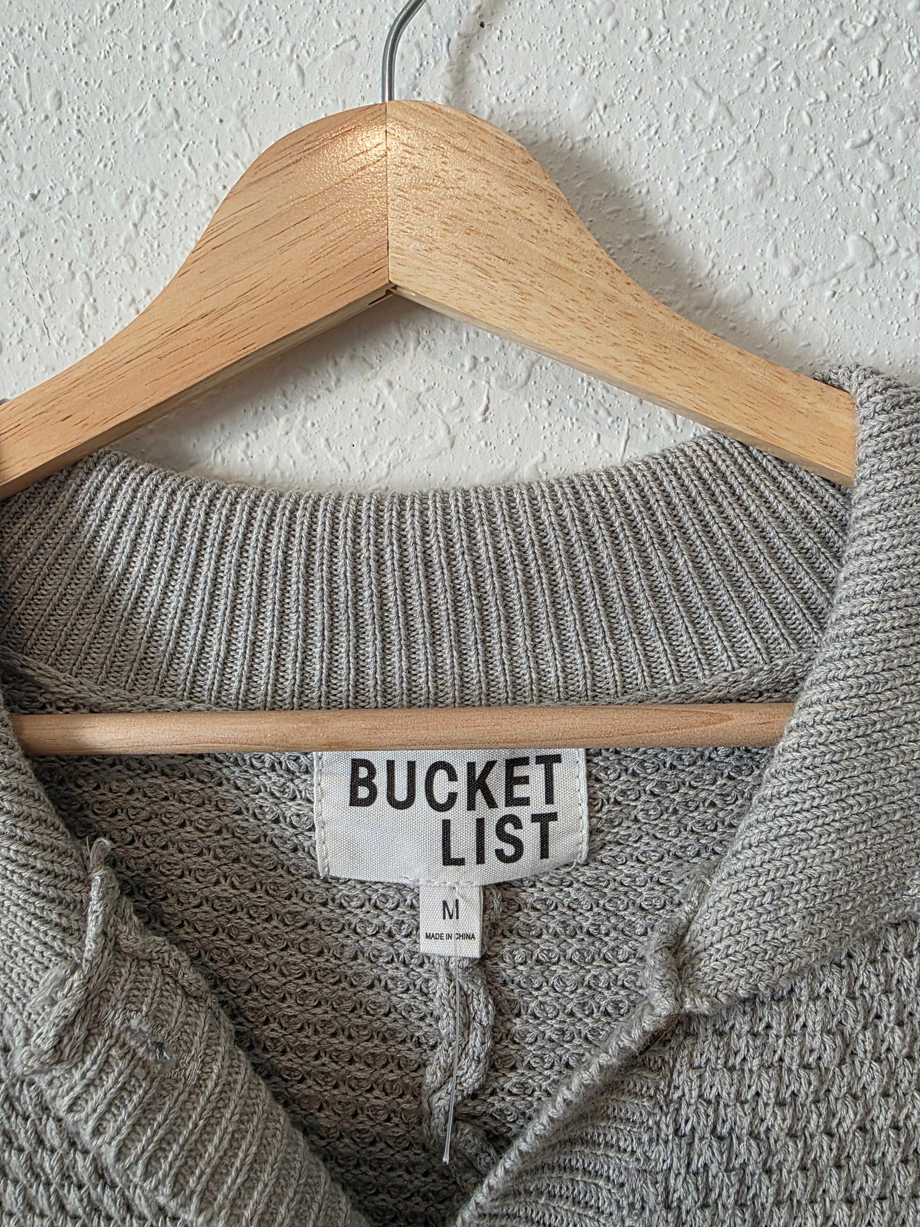 Bucketlist Cotton Waffle Romper (M)