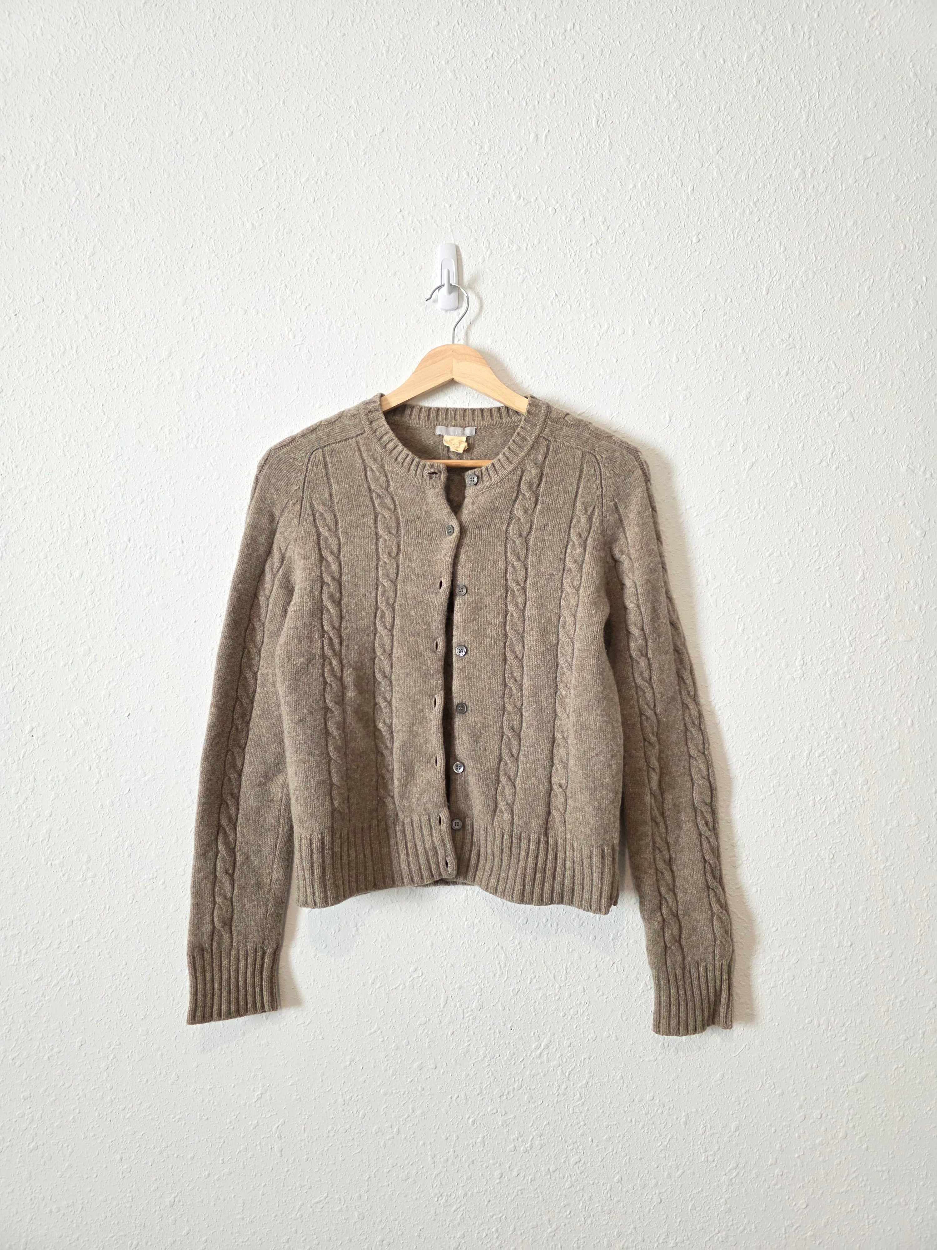 Vintage J.Crew Lambswool Cardigan (XS/S)