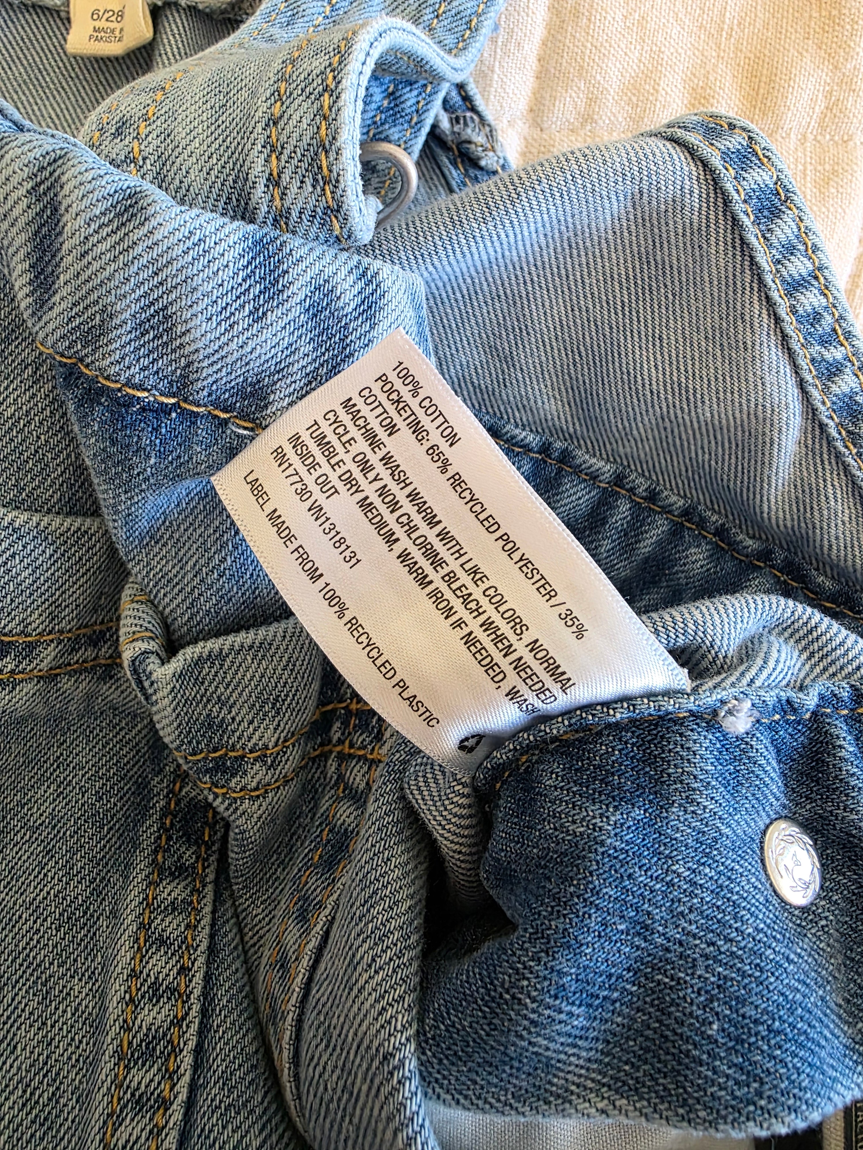 Relaxed Denim Shortalls (6/28)