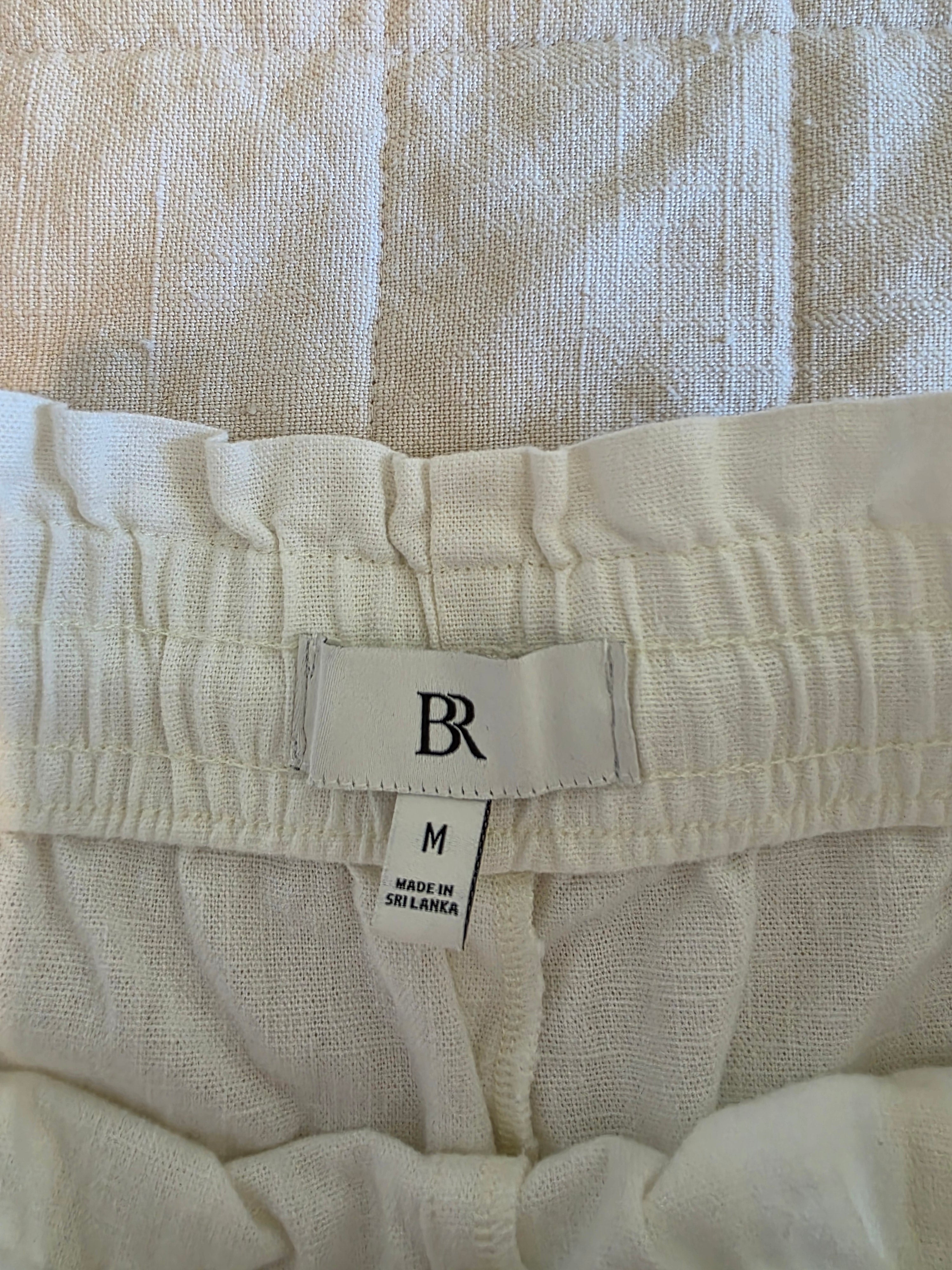 Banana Republic Hemp Wide Leg Pants (M)