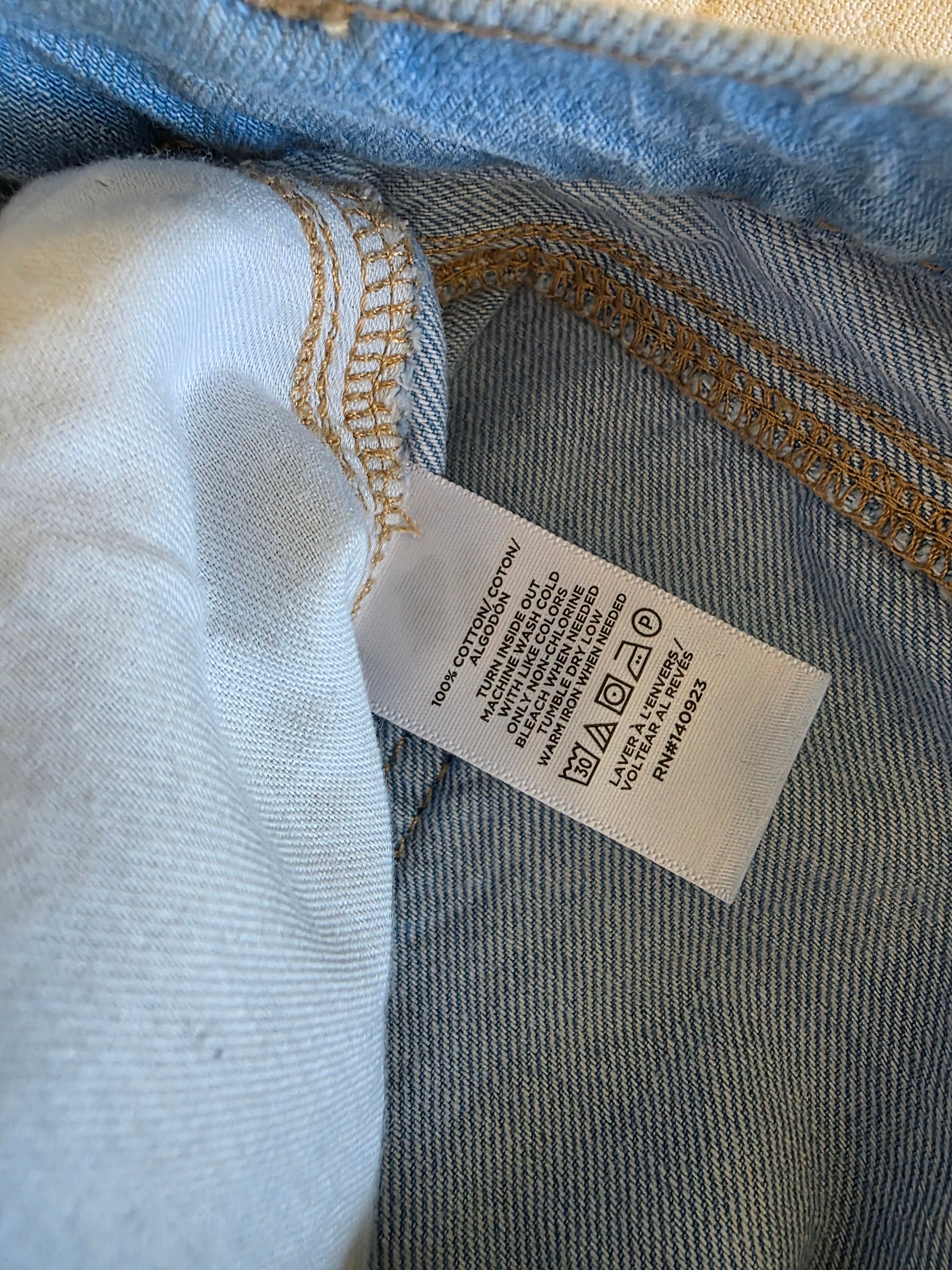 Loft Wide Leg Cargo Jeans (28/6)