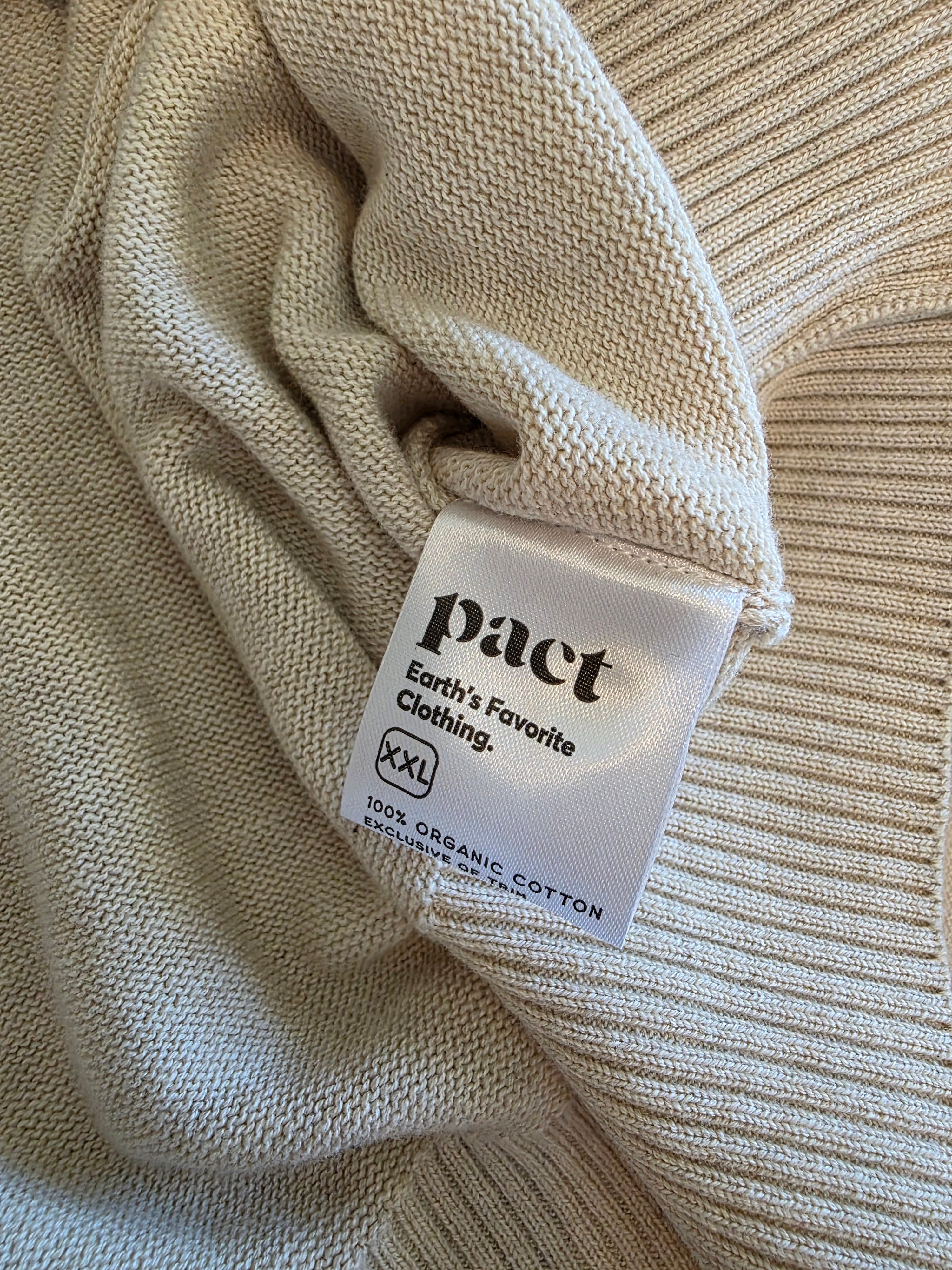 Pact Organic Cotton Cardigan (XXL)