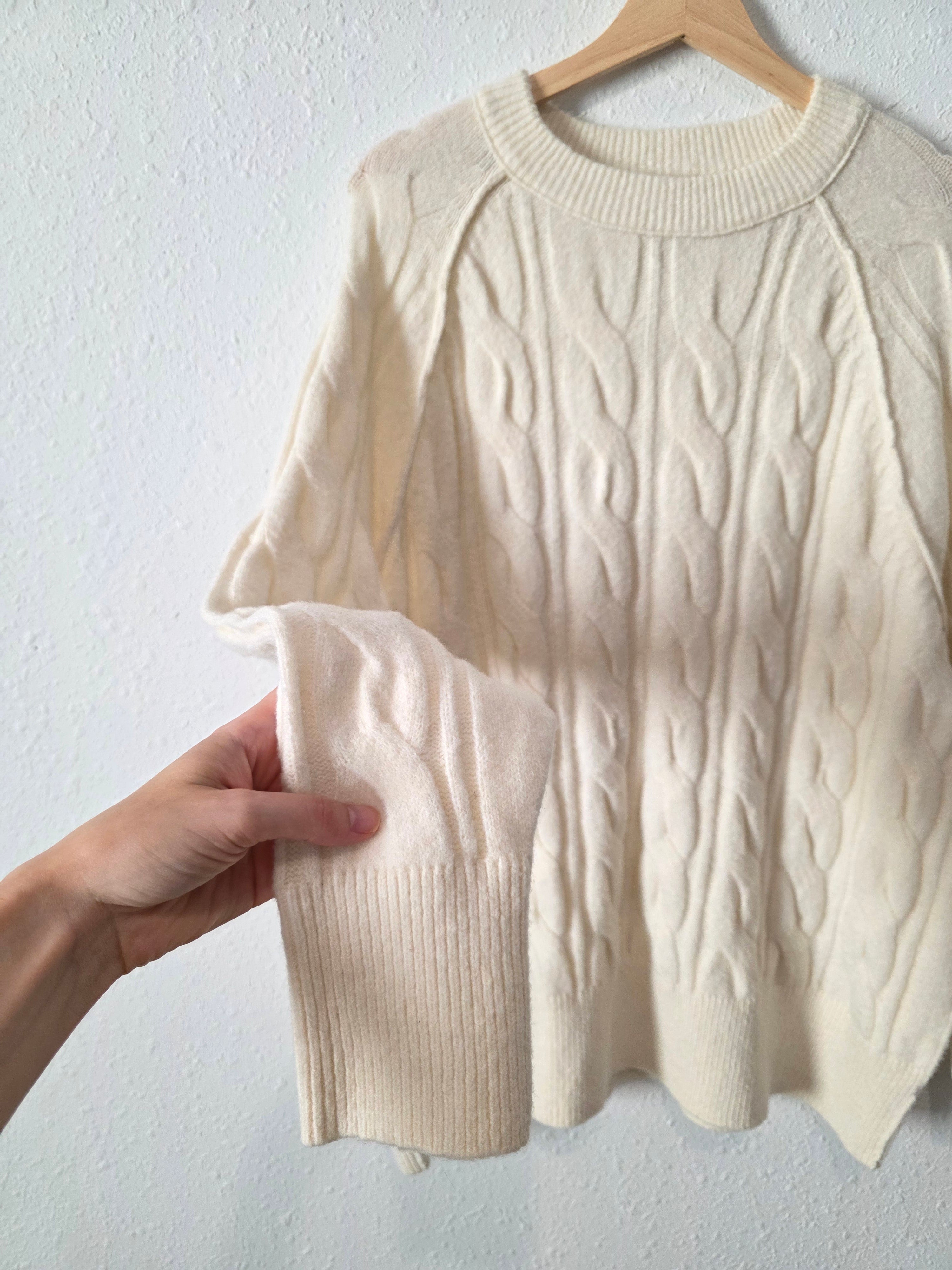 Aerie Cozy Cable Knit Sweater (M)