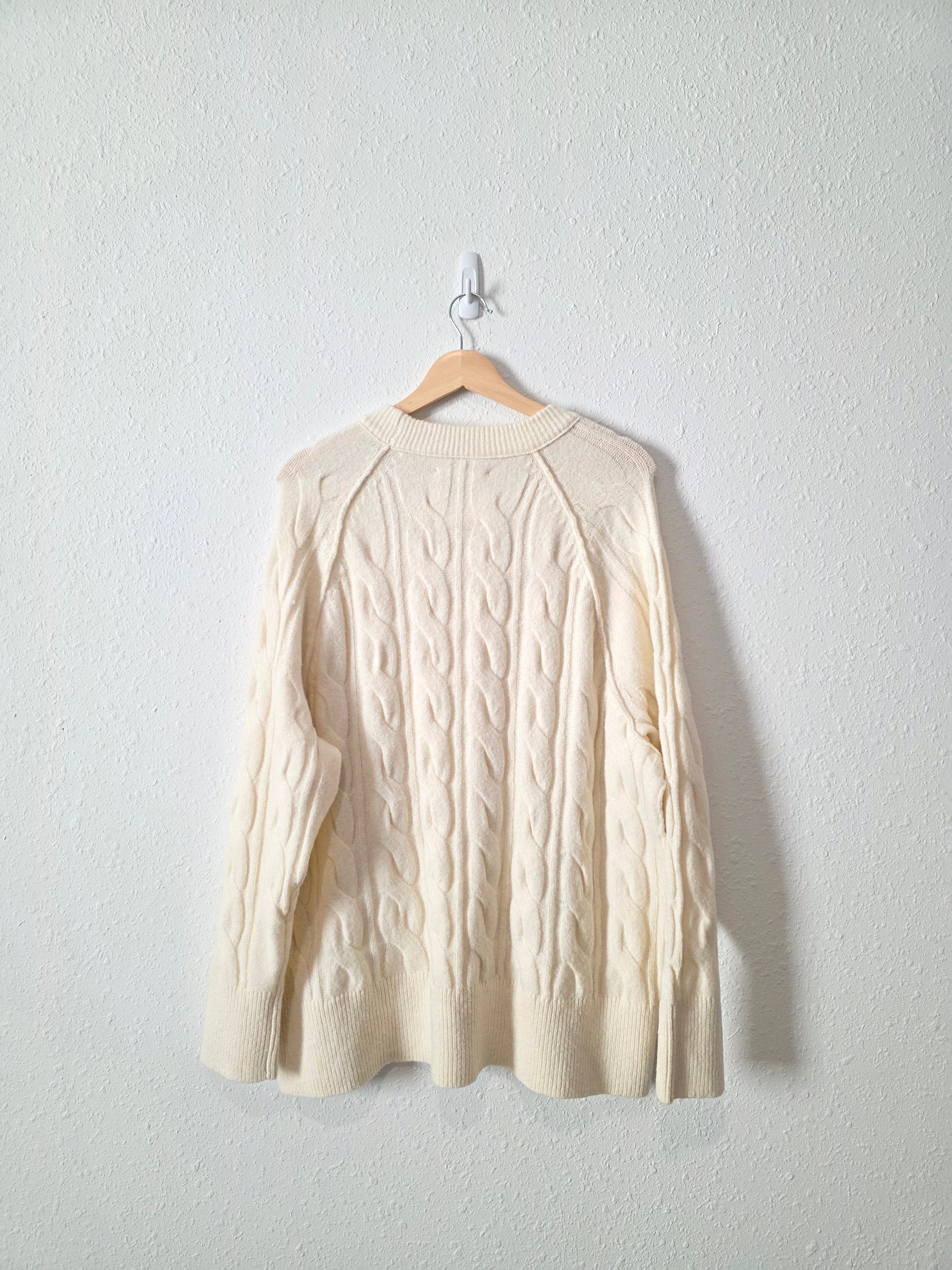 Aerie Cozy Cable Knit Sweater (M)