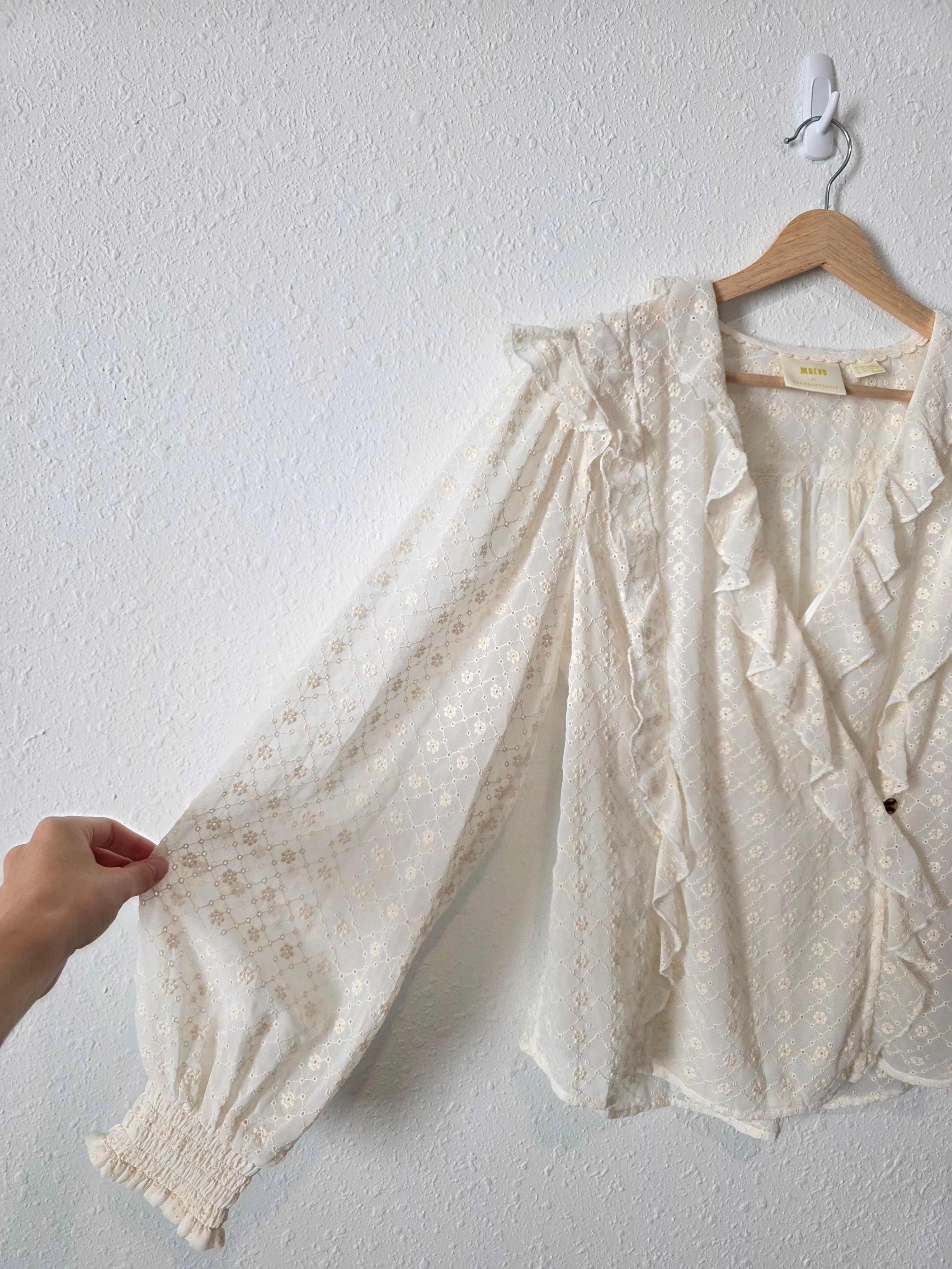 Anthropologie Floral Embroidered Blouse (12)