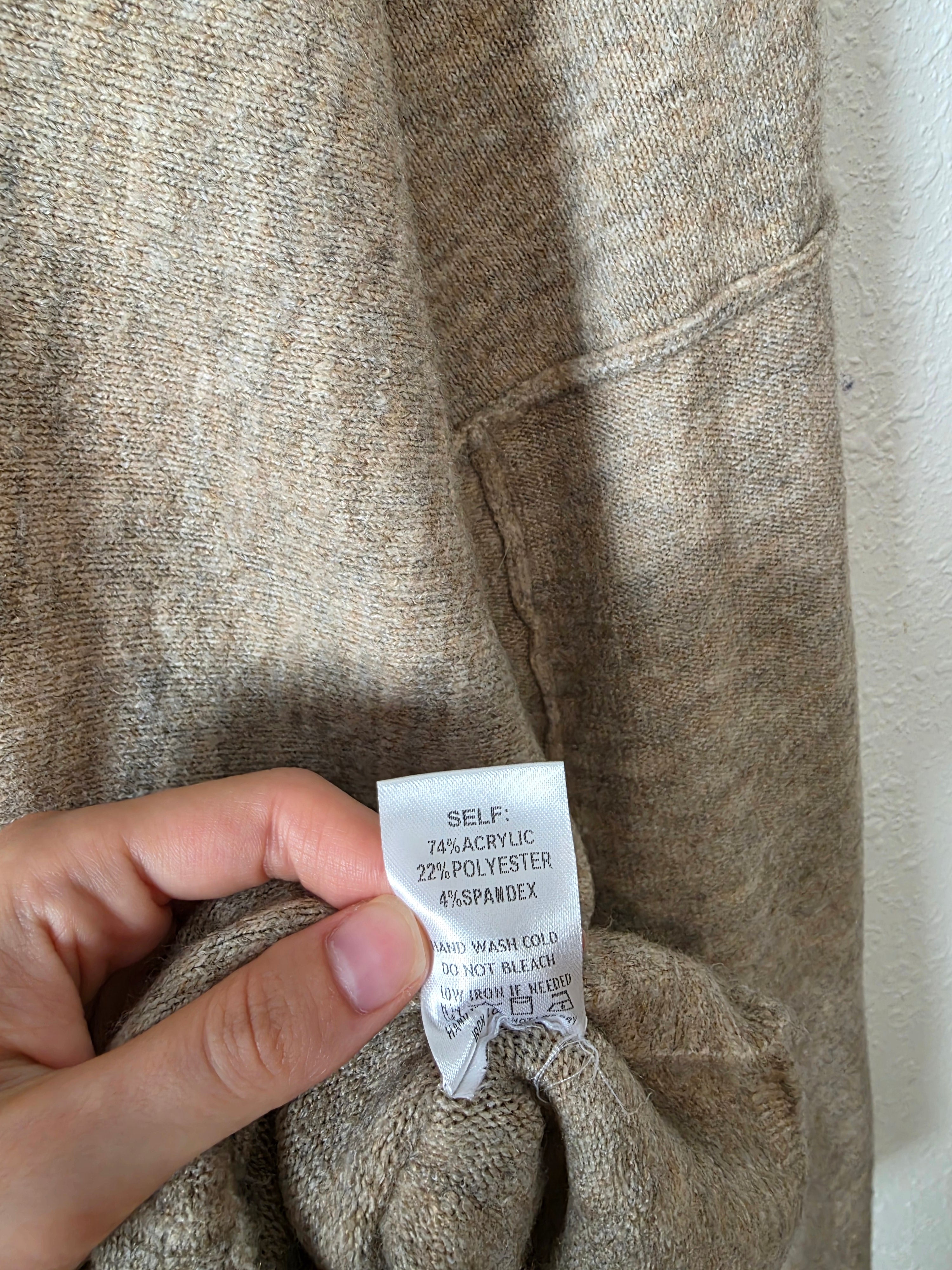 Shop Stevie Cozy V Neck Sweater (S)