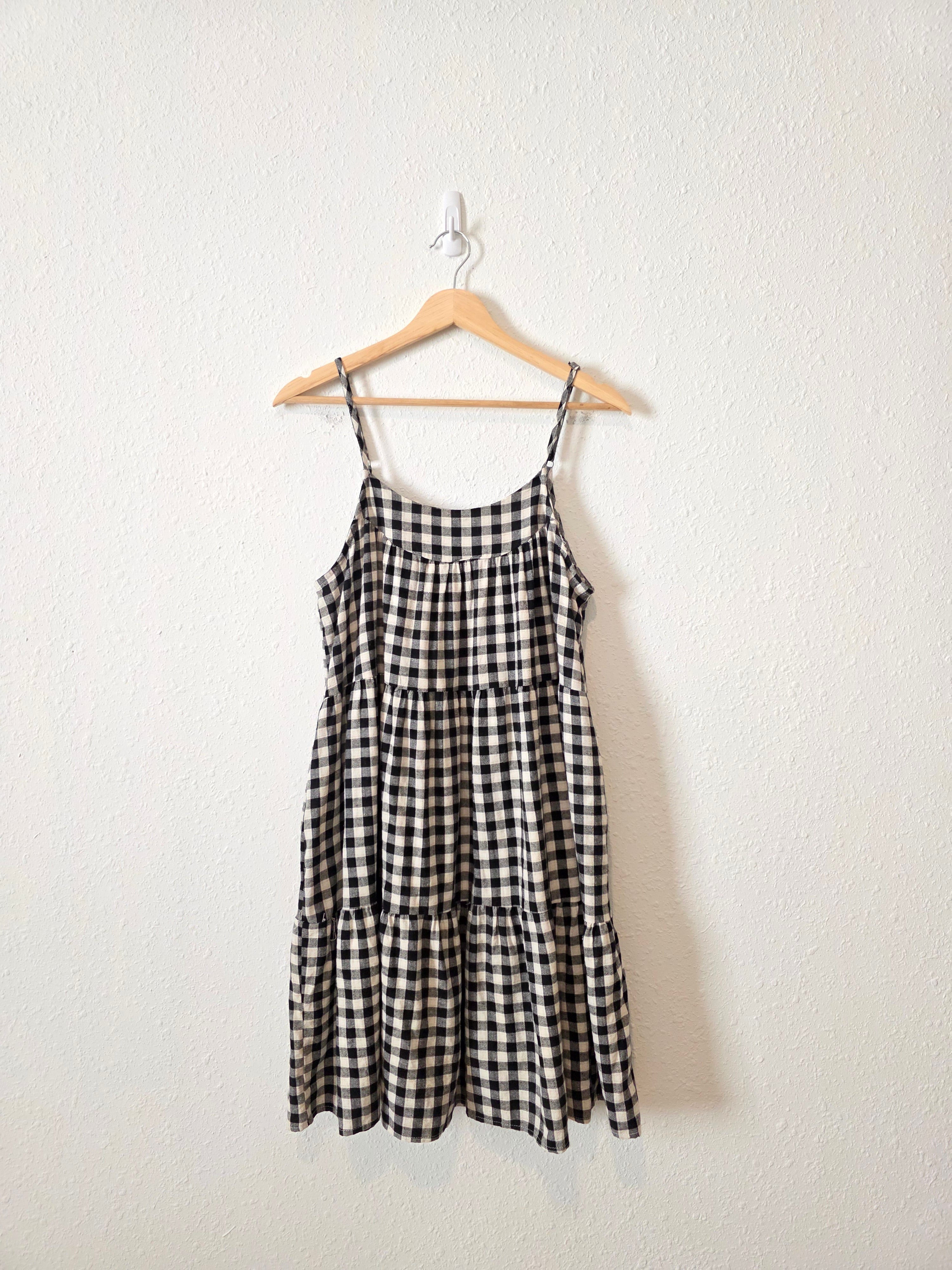 Hayden Gingham Mini Dress (M)