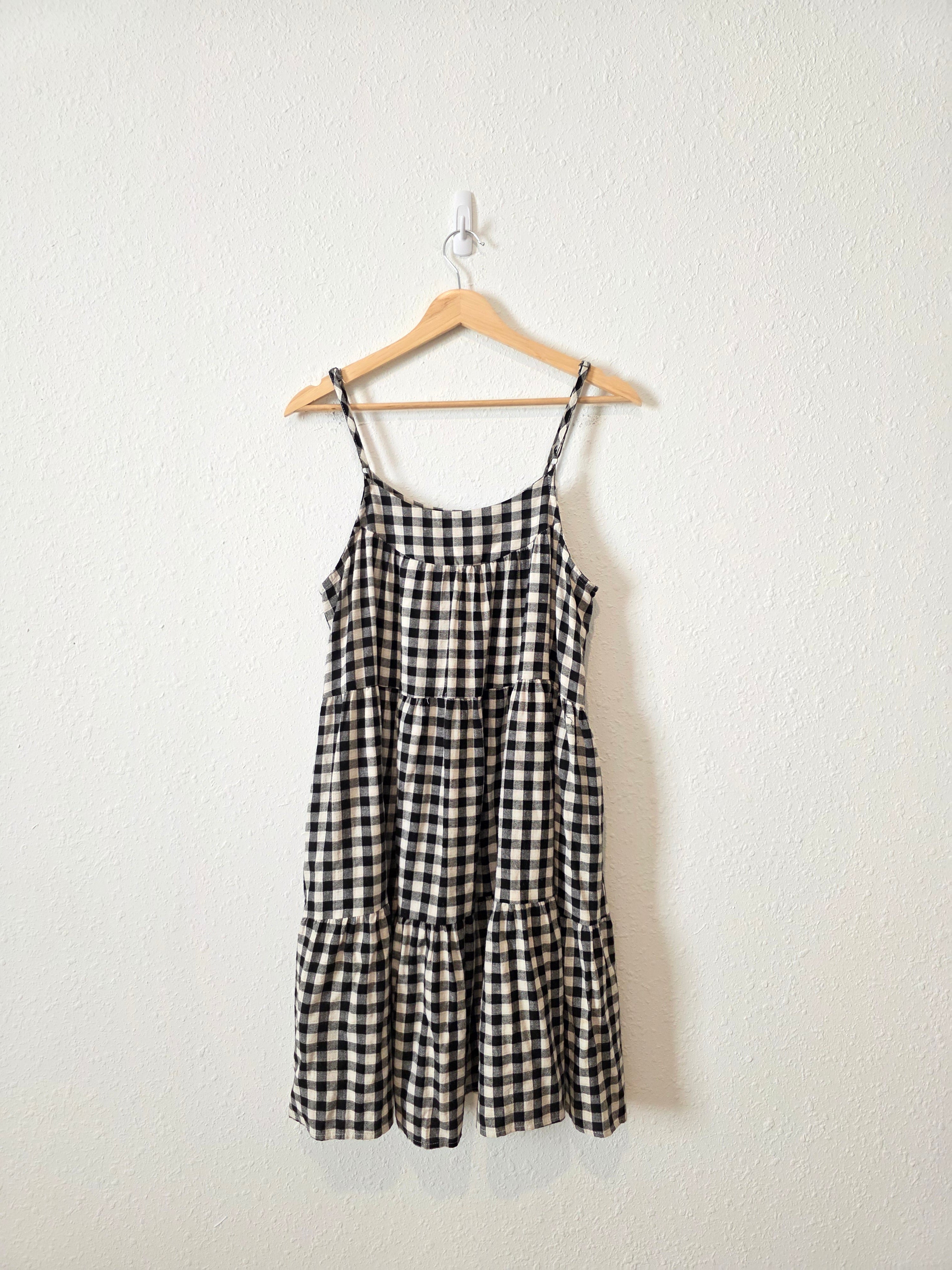 Hayden Gingham Mini Dress (M)