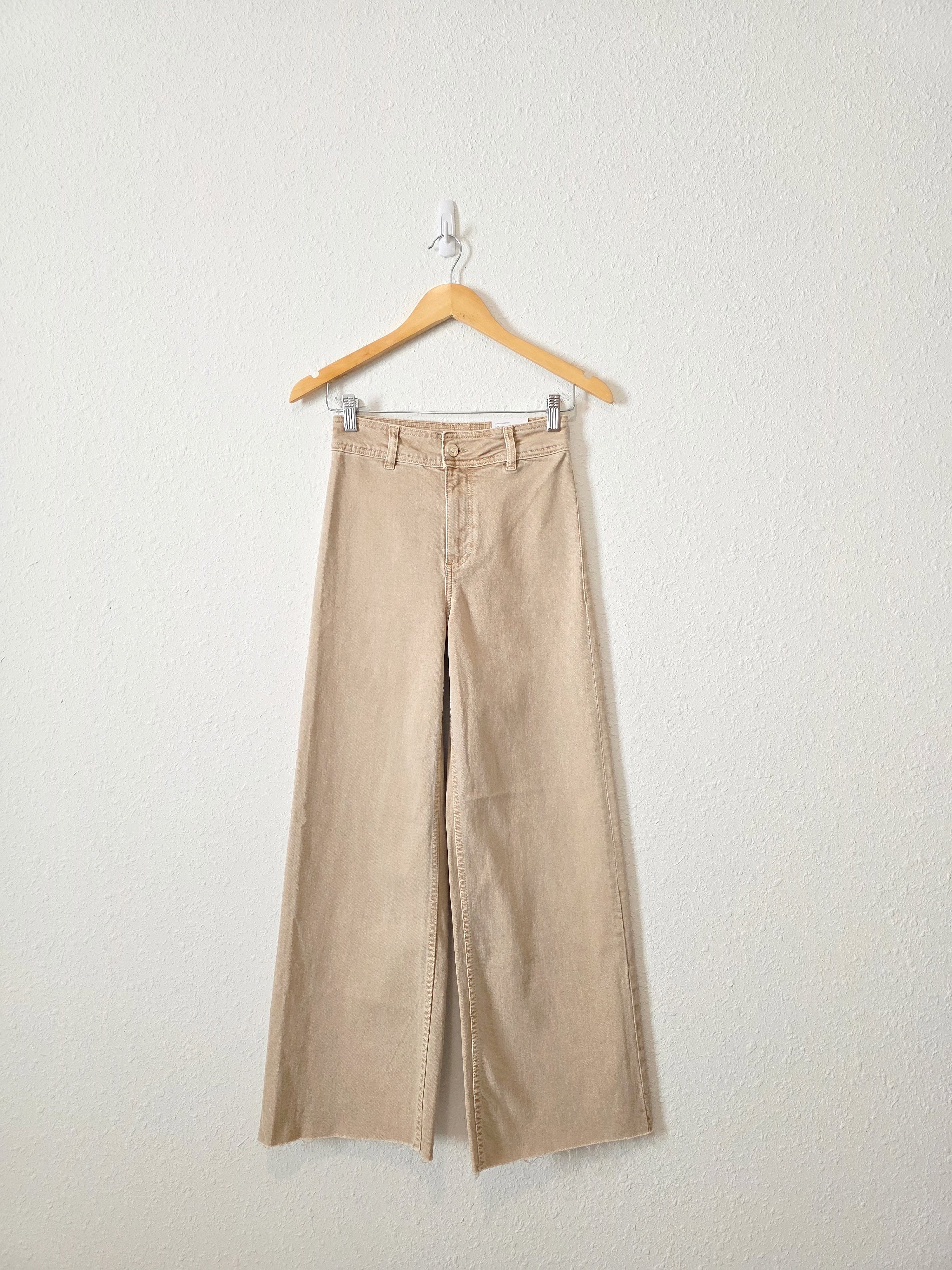 NEW Mango Wide Leg Jeans (1)