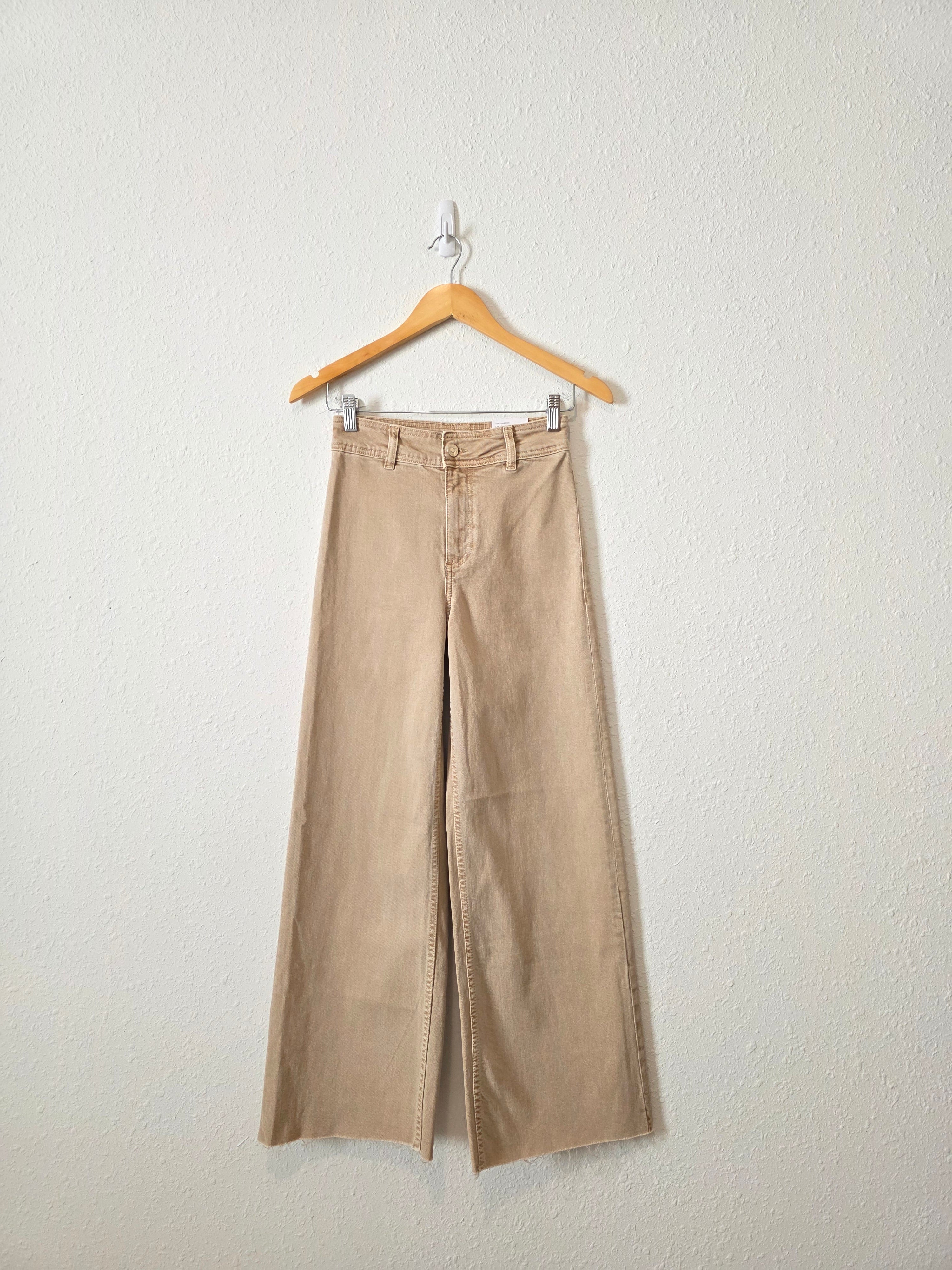 NEW Mango Wide Leg Jeans (1)