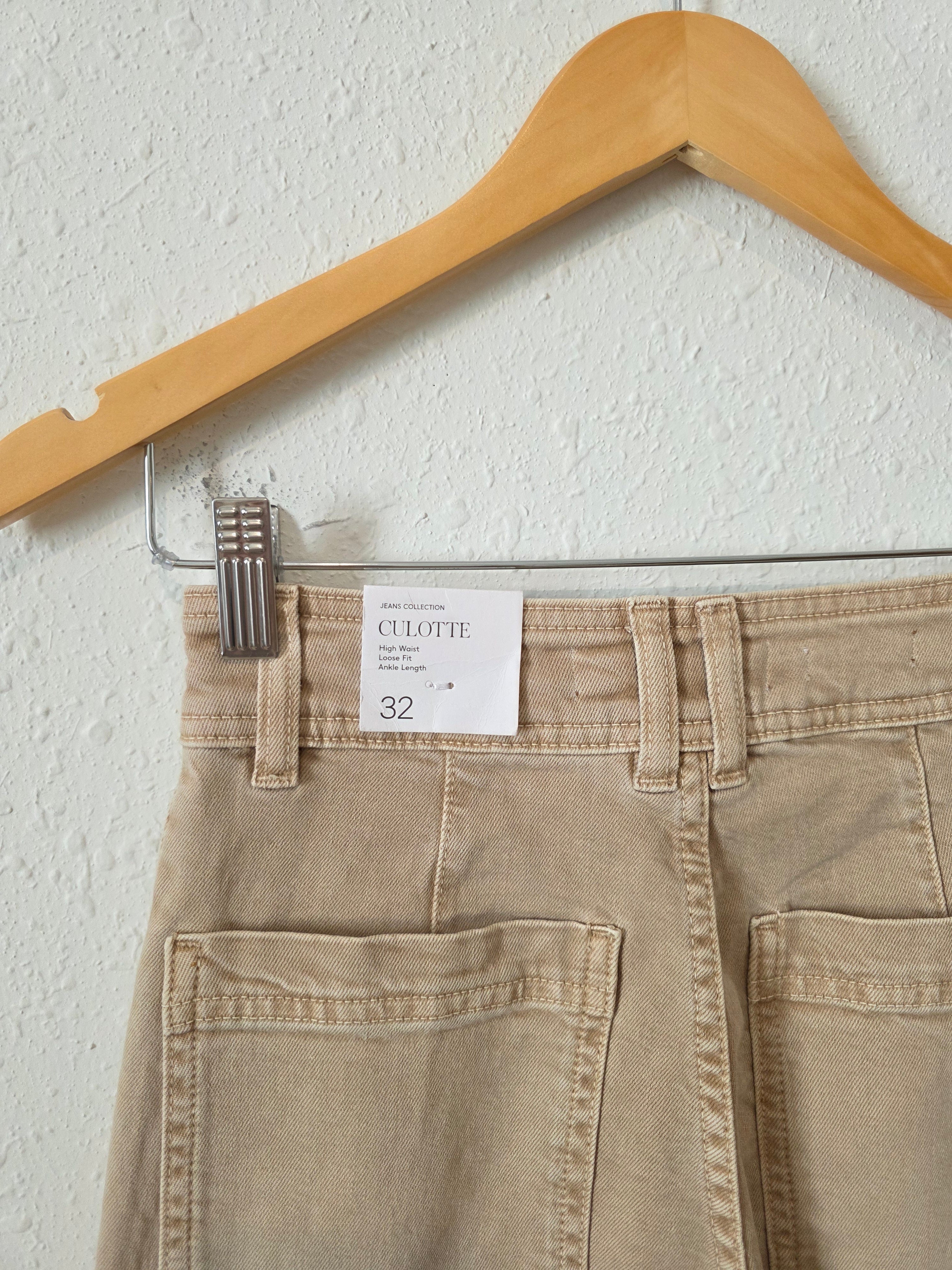 NEW Mango Wide Leg Jeans (1)