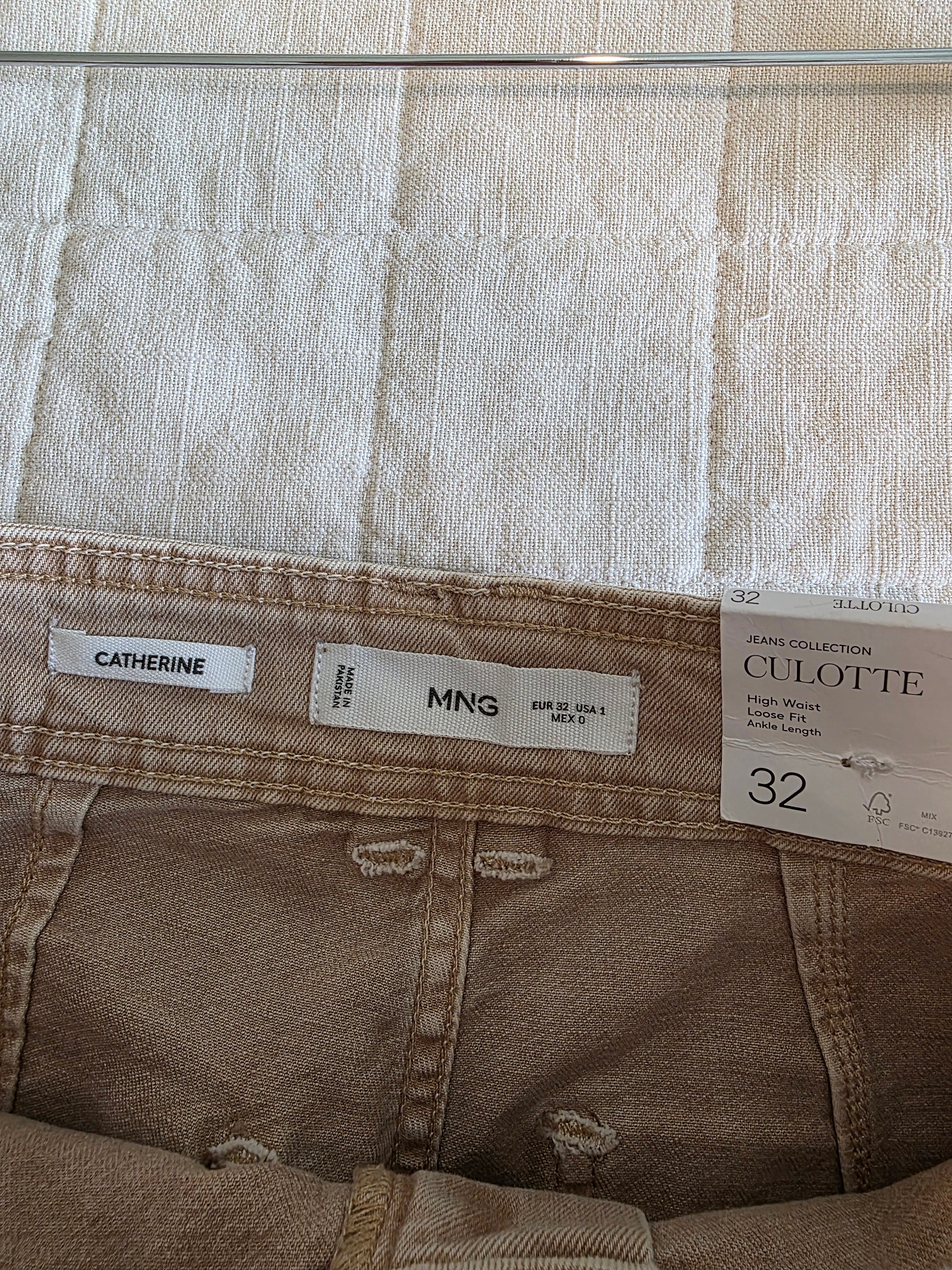 NEW Mango Wide Leg Jeans (1)