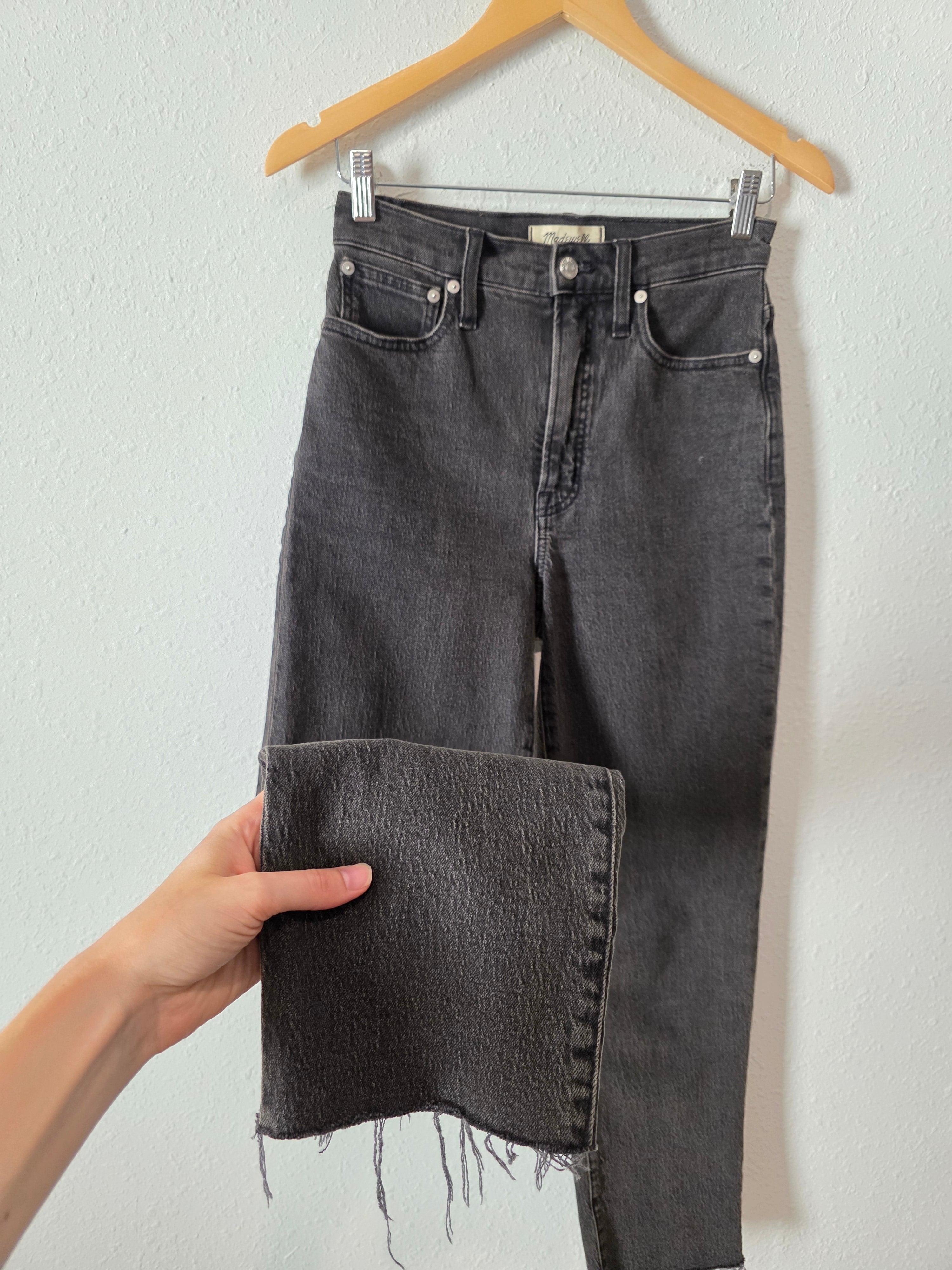 Madewell Black Perfect Vintage Jeans (25)