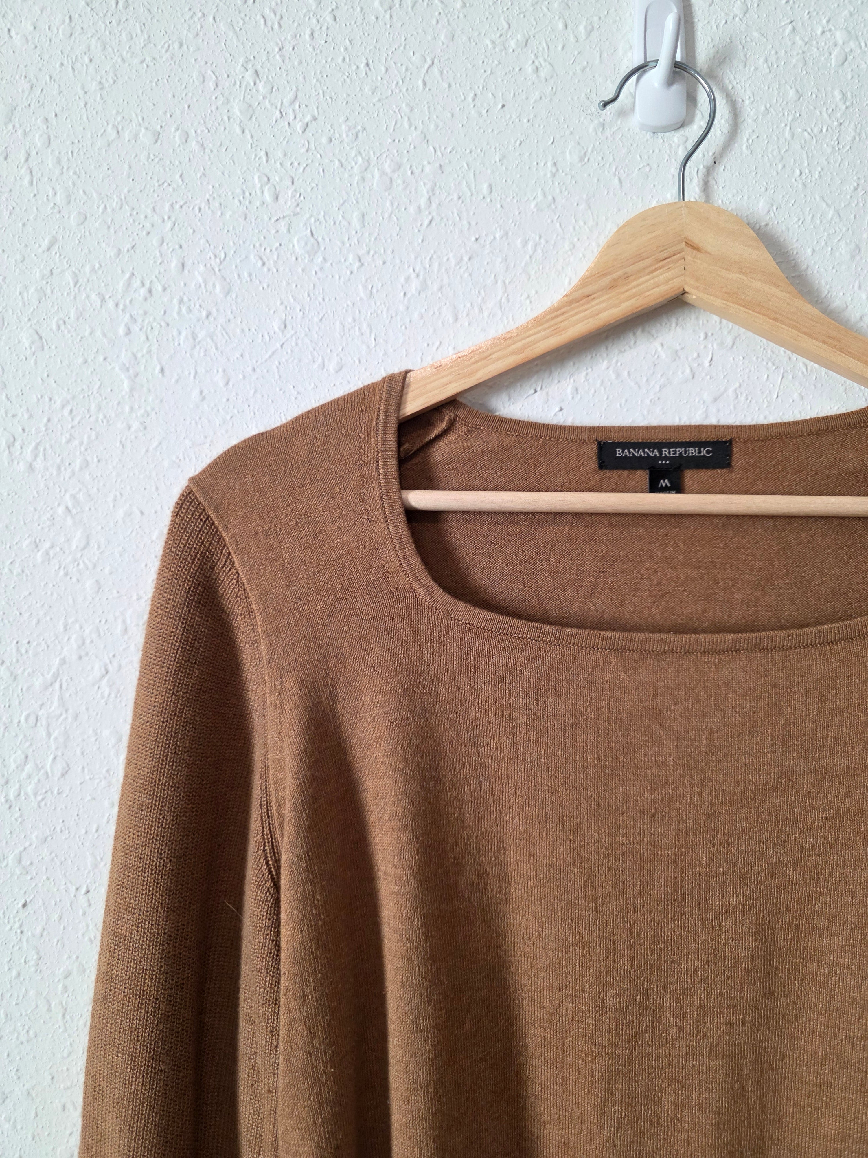 Banana Republic Puff Sleeve Sweater (M)