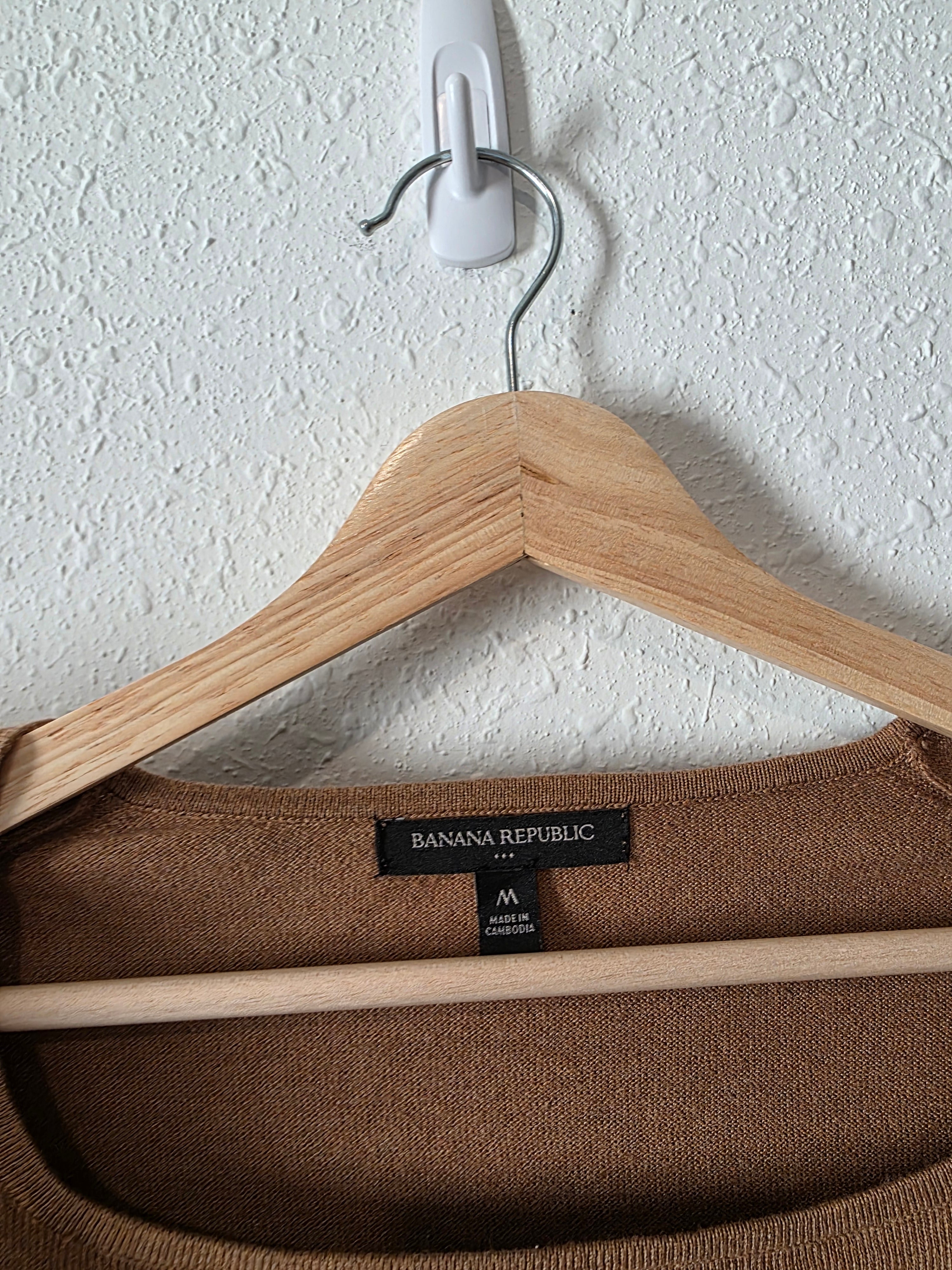 Banana Republic Puff Sleeve Sweater (M)