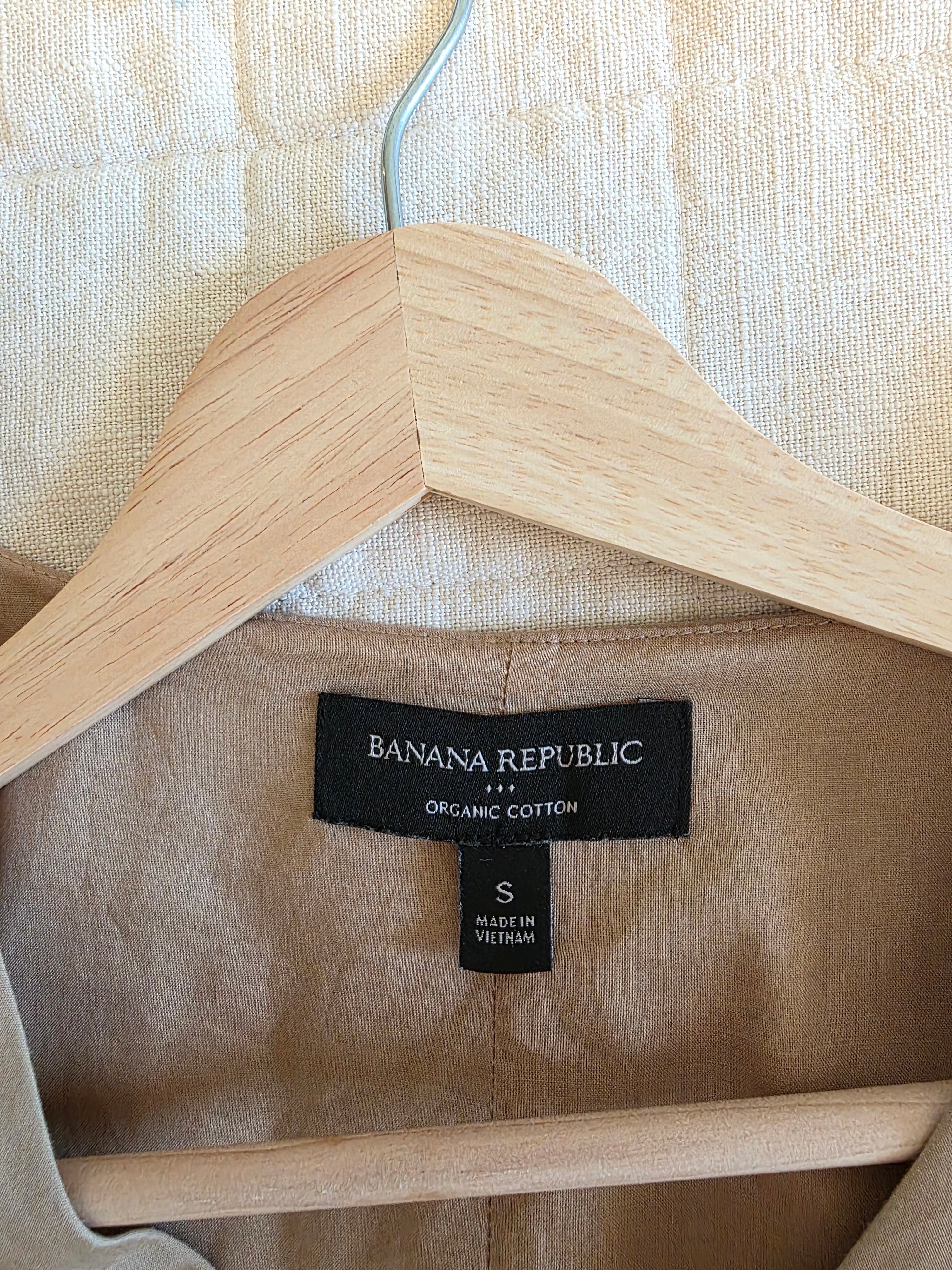 Banana Republic Cotton Tiered Dress (S)