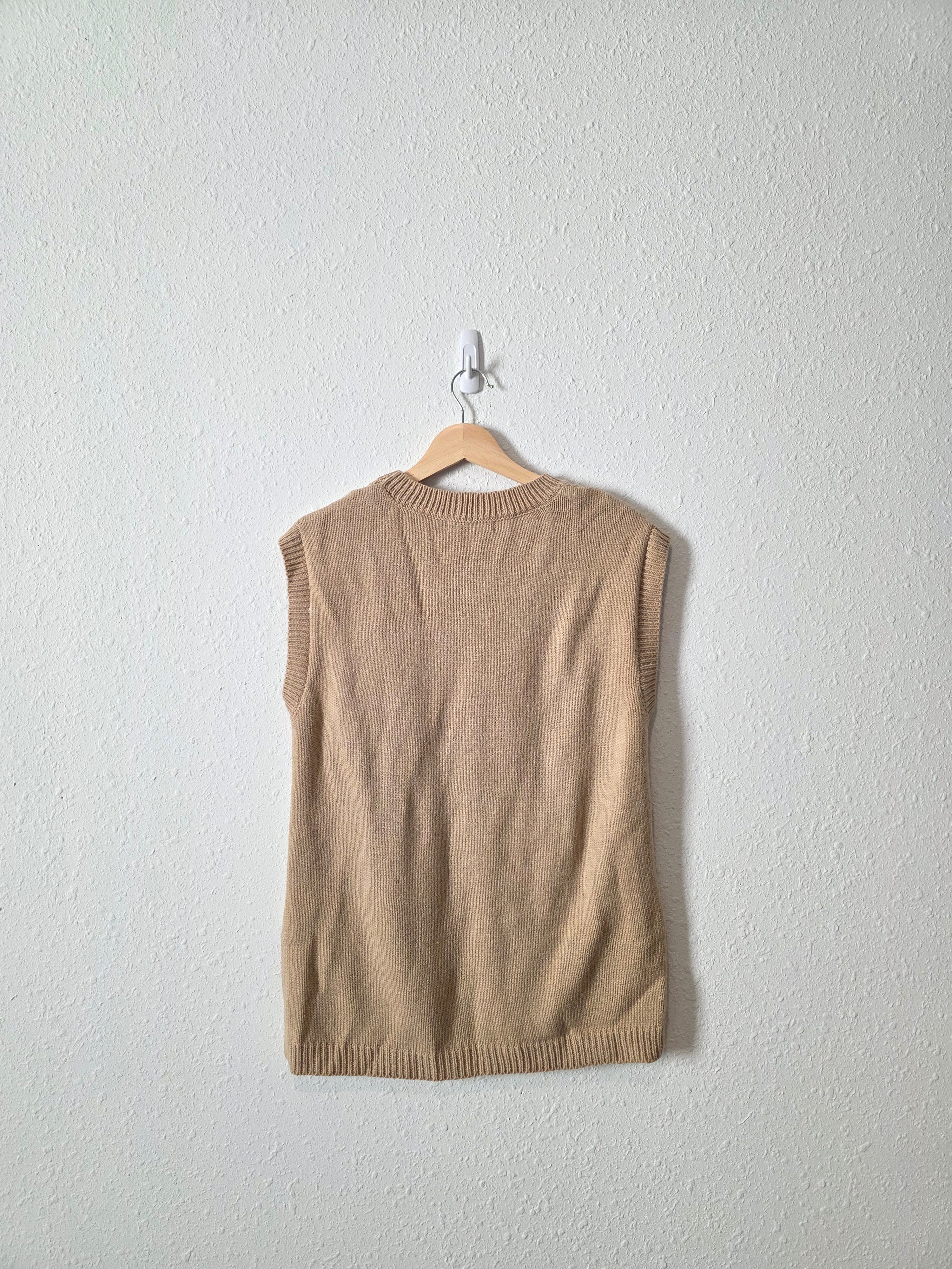 Cable Knit Sweater Vest (M)