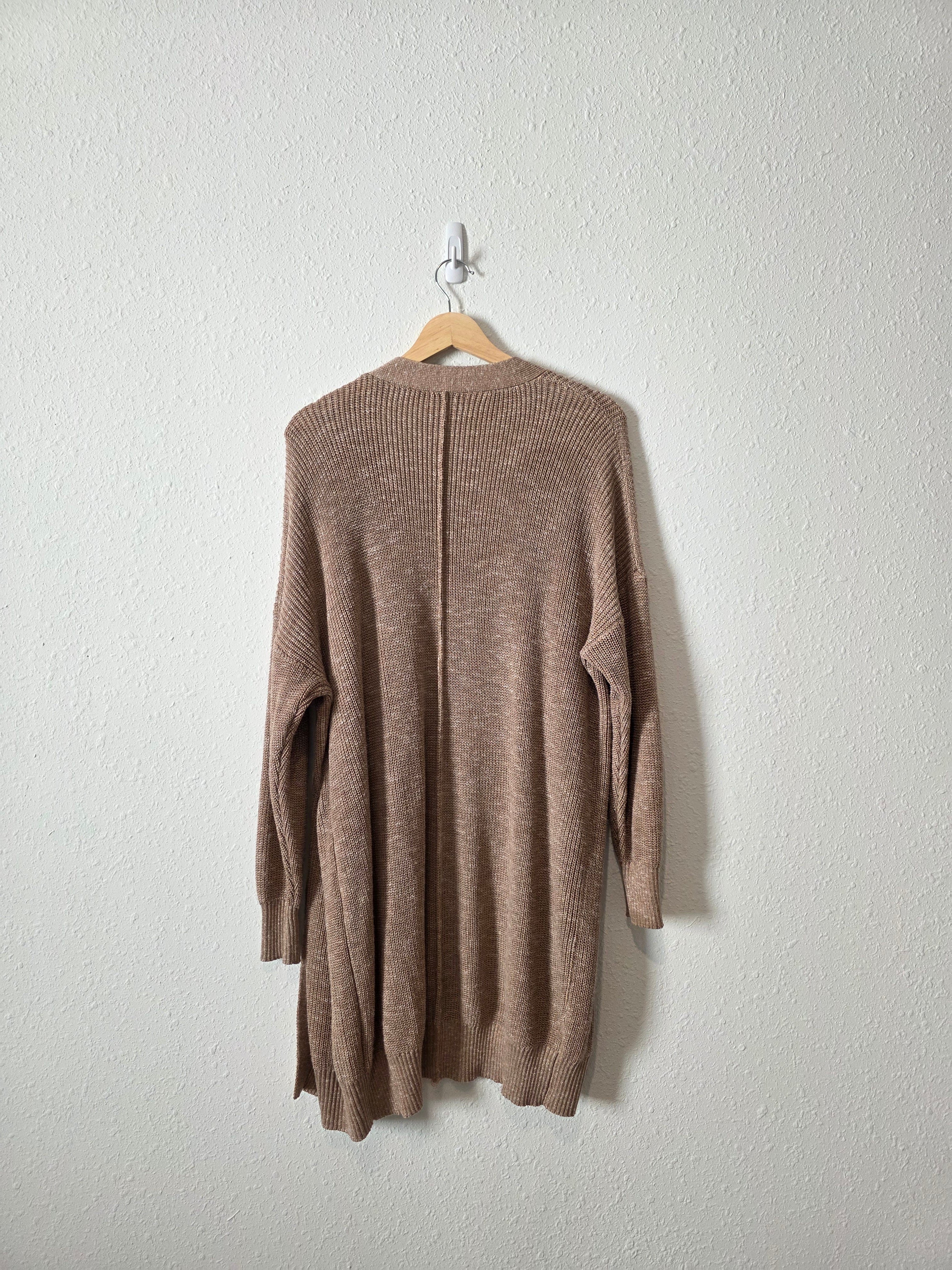 Lucy Paris Brown Long Cardigan (S)