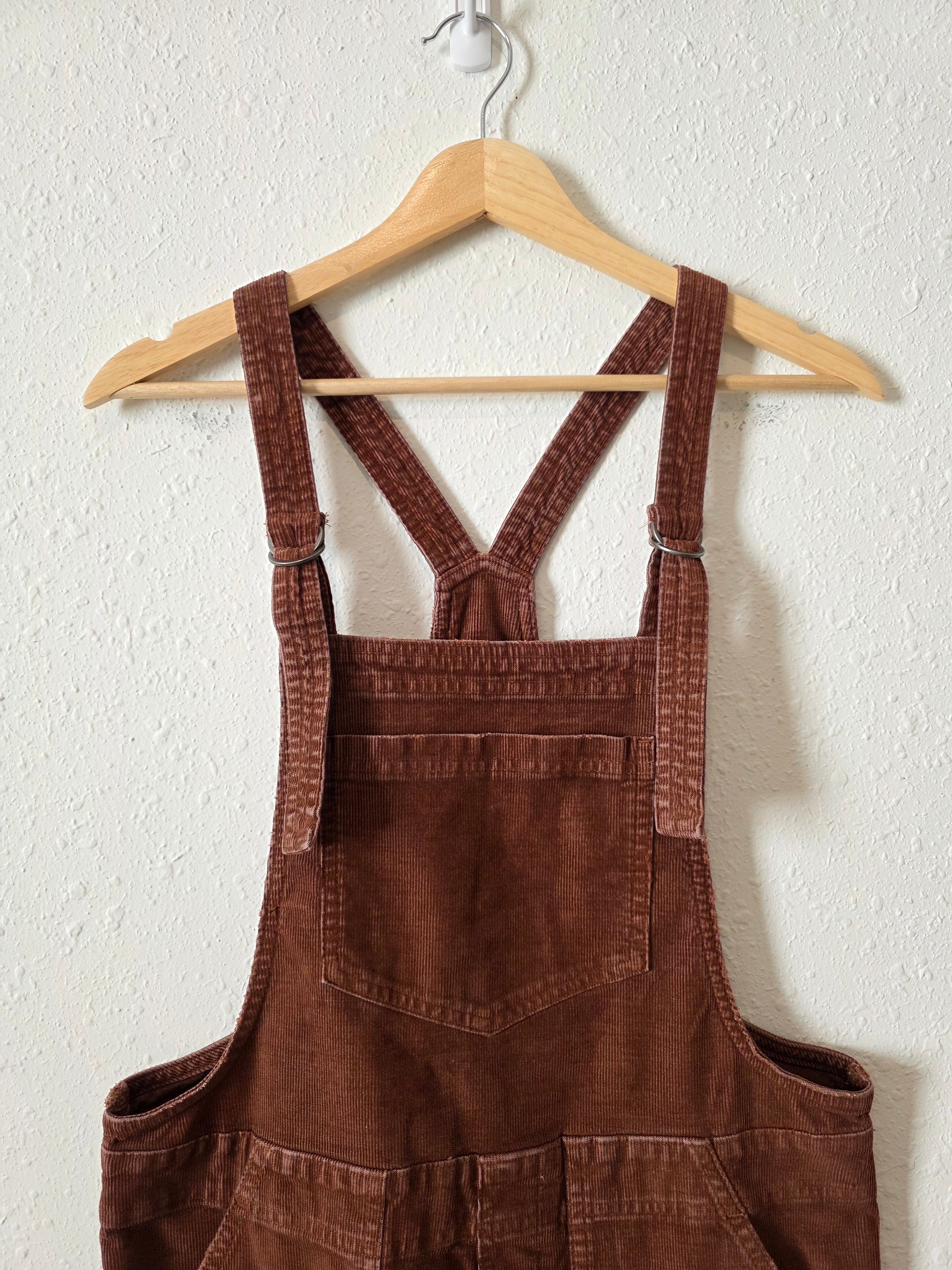Aerie Corduroy Overalls (S)