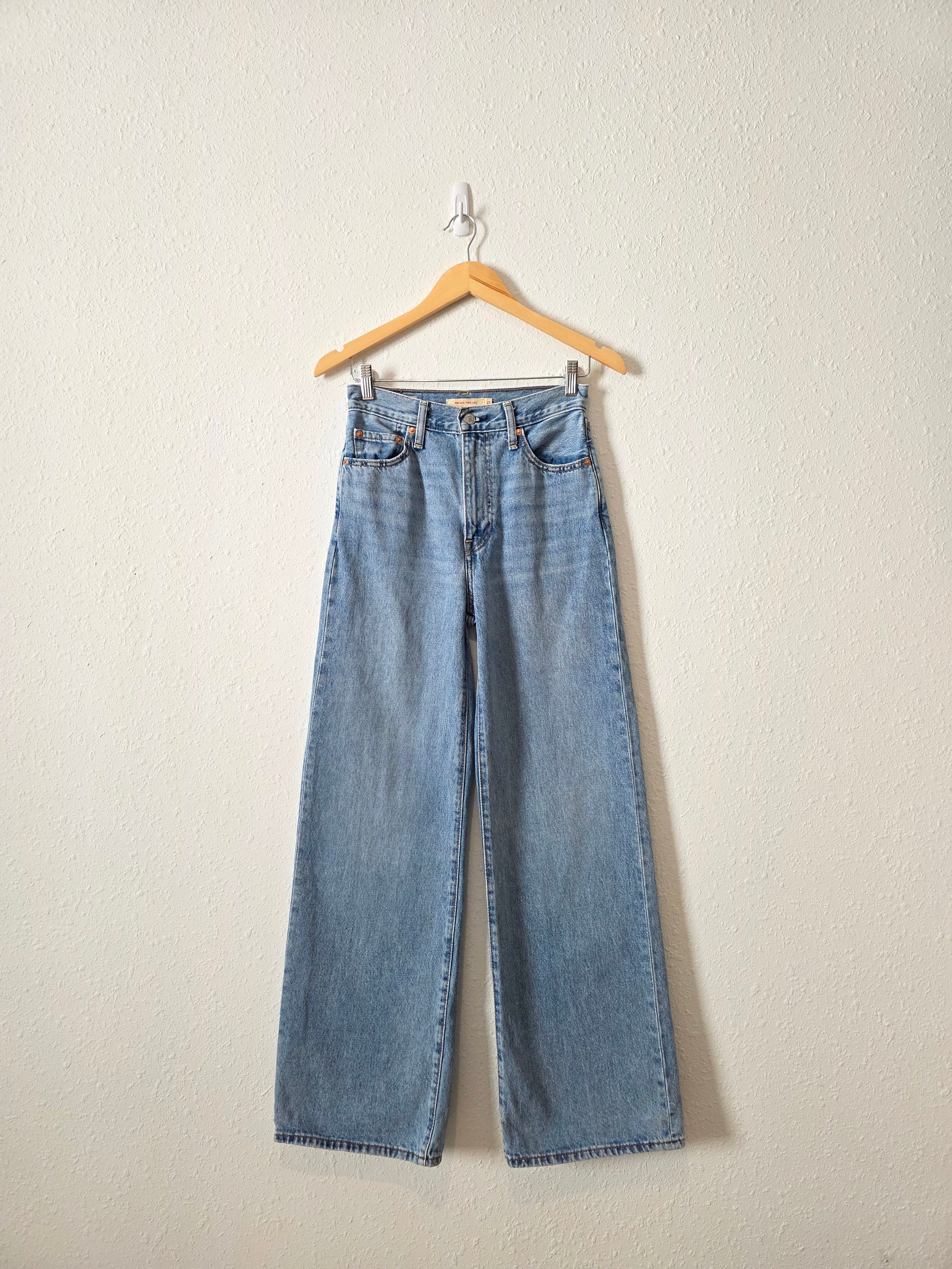 Levi's Ribcage Wide Leg Jeans (25)