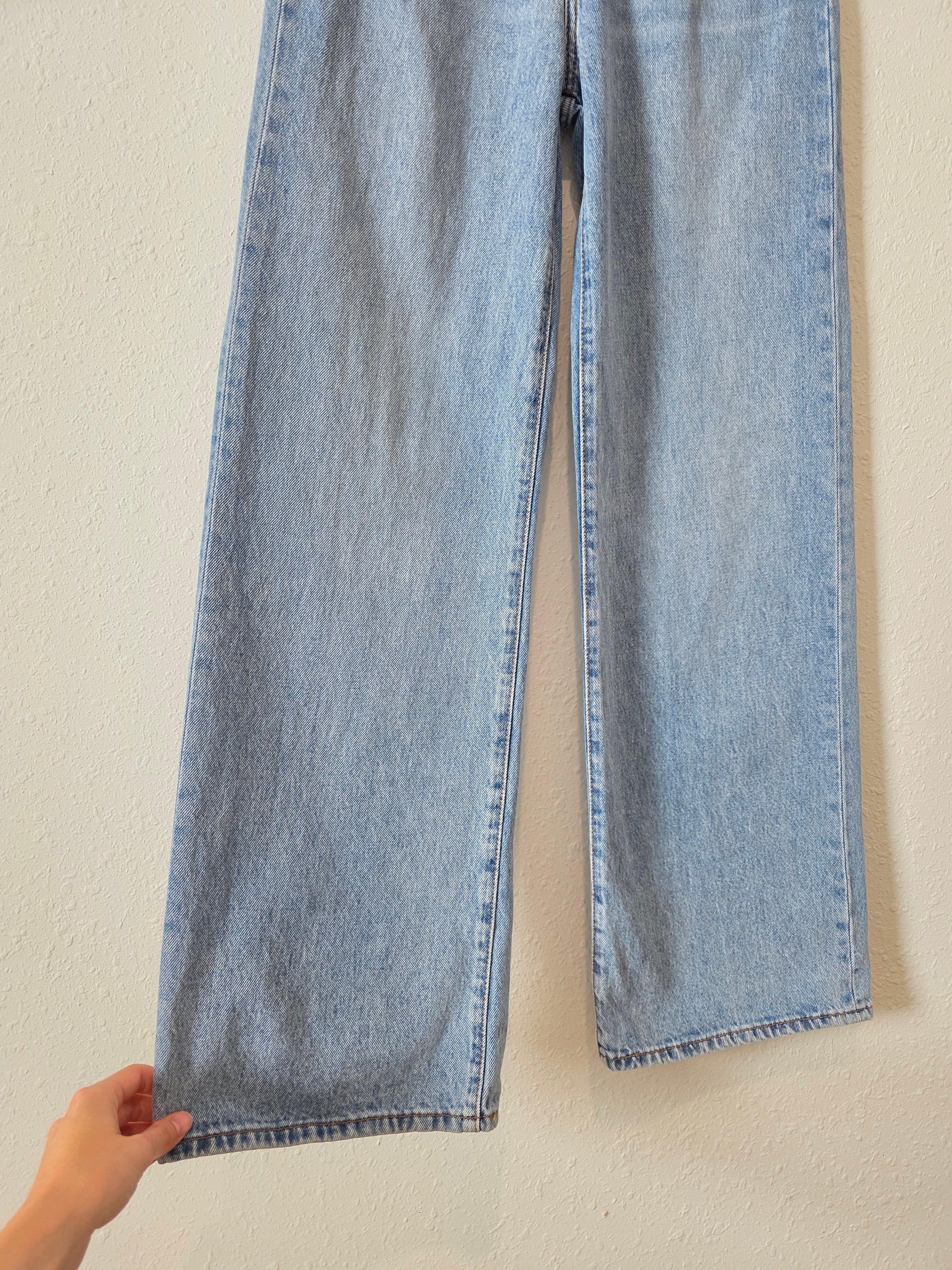 Levi's Ribcage Wide Leg Jeans (25)