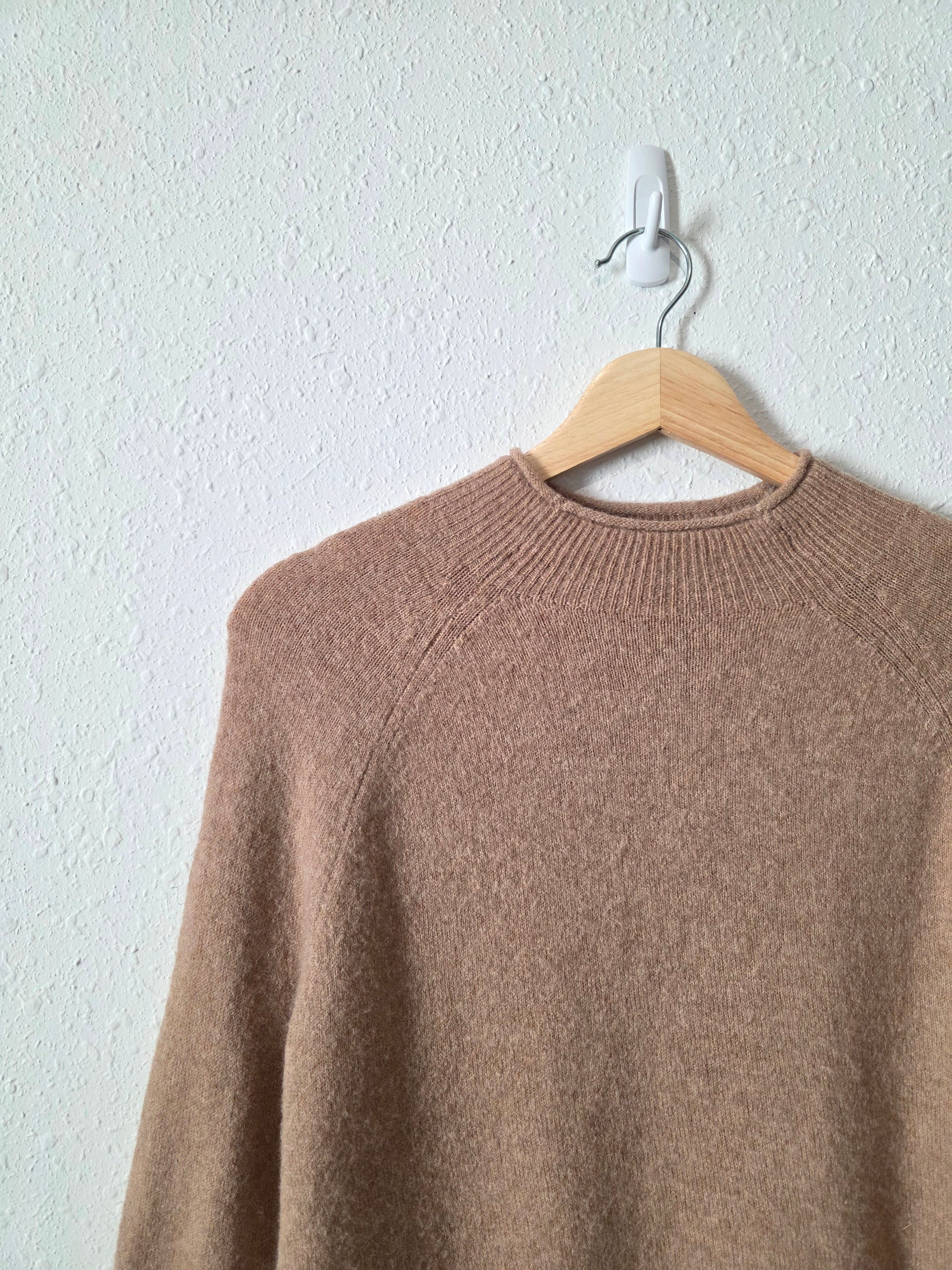 J.Crew Mockneck Wool Alpaca Sweater (XS)