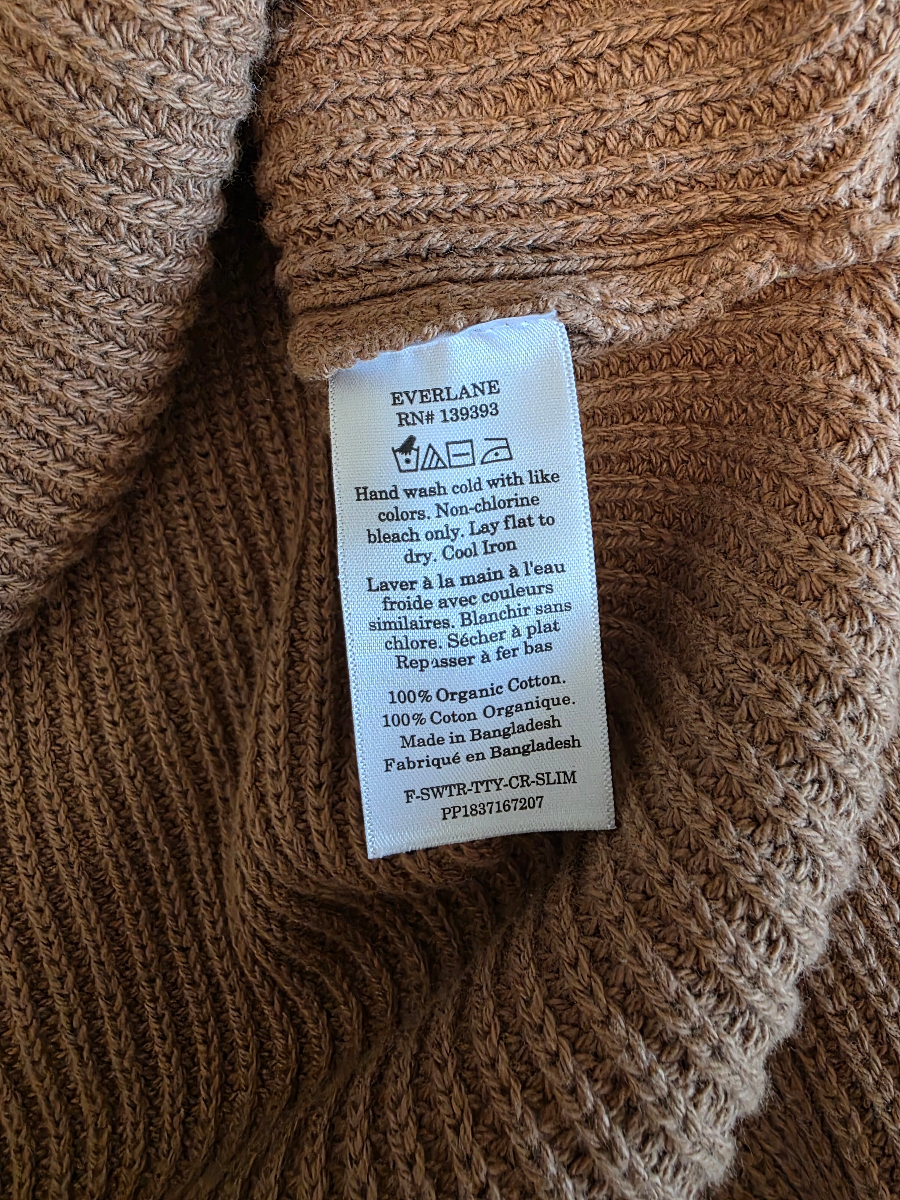 Everlane Organic Cotton Sweater (S)