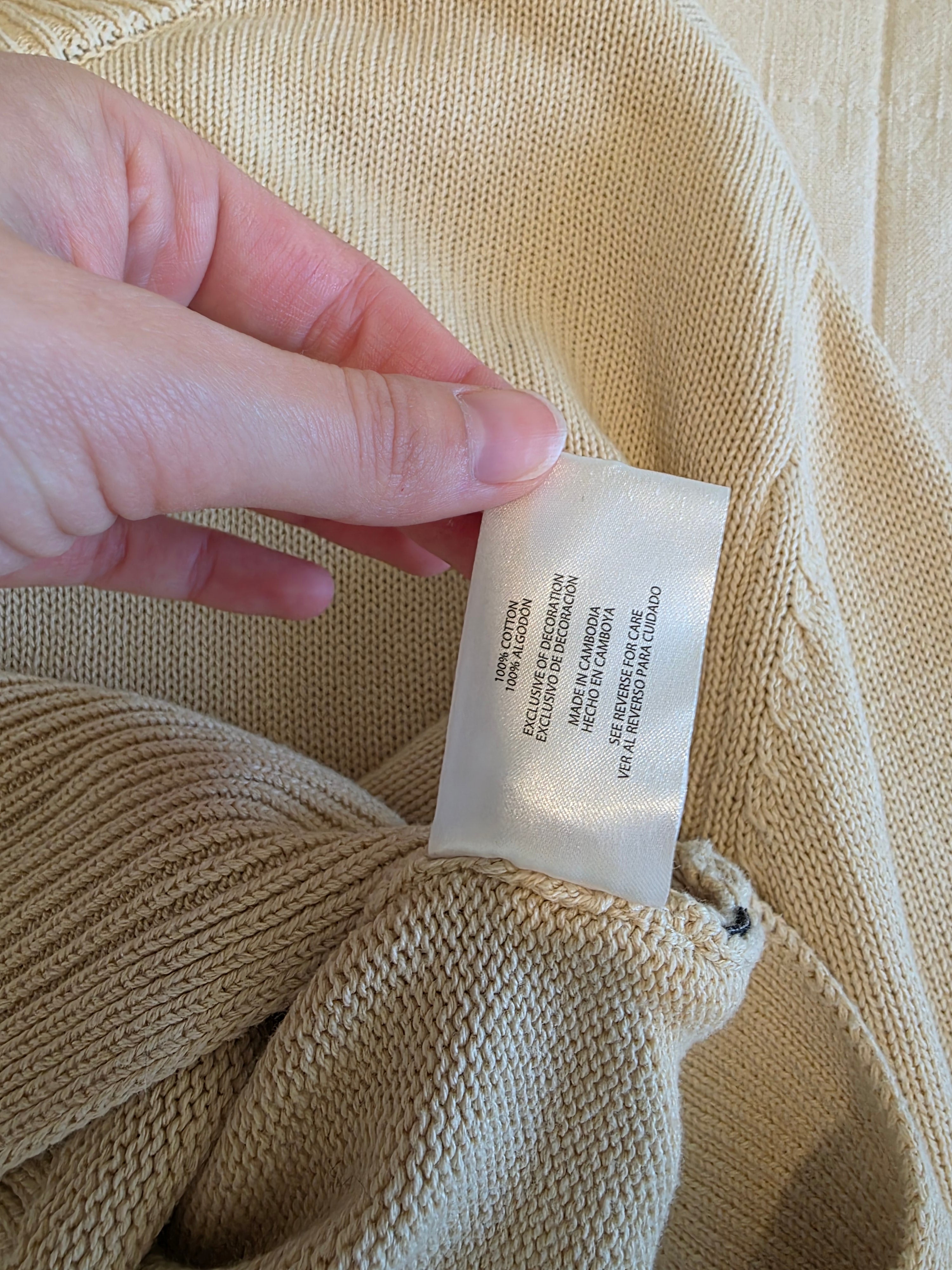 Gap Ribbed Crewneck Sweater (M)