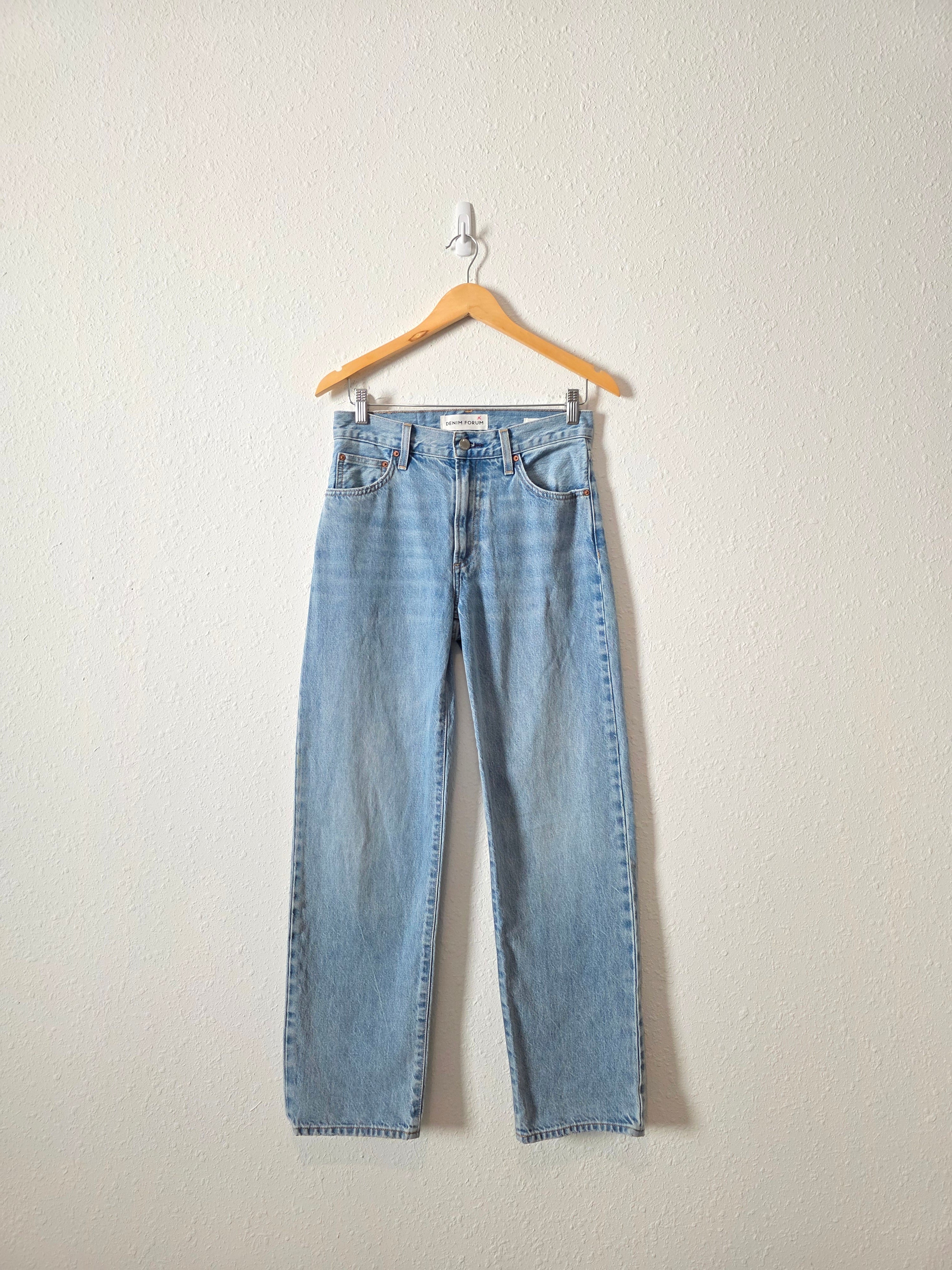 Denim Forum High Rise Baggy Jeans (25)