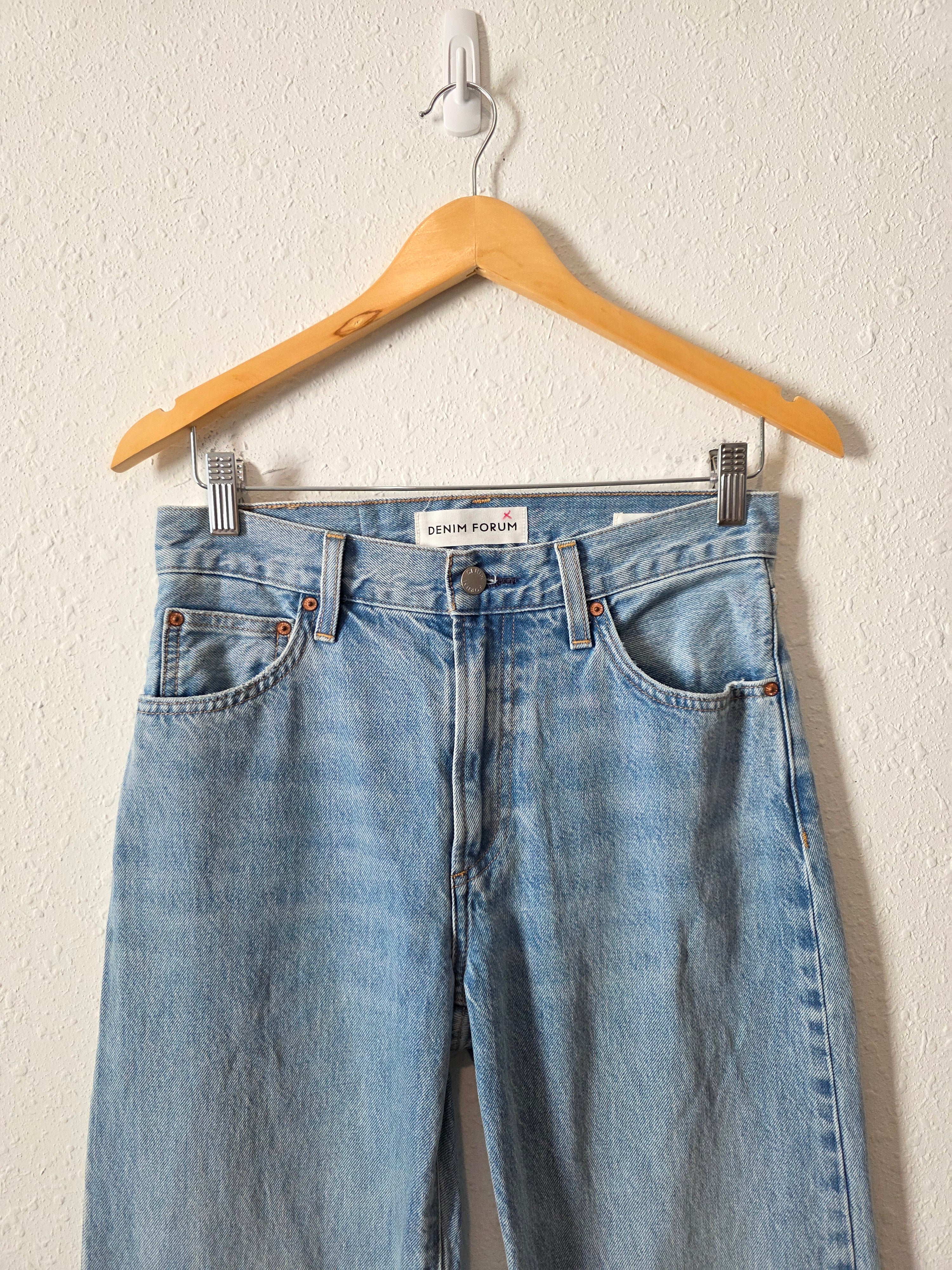 Denim Forum High Rise Baggy Jeans (25)