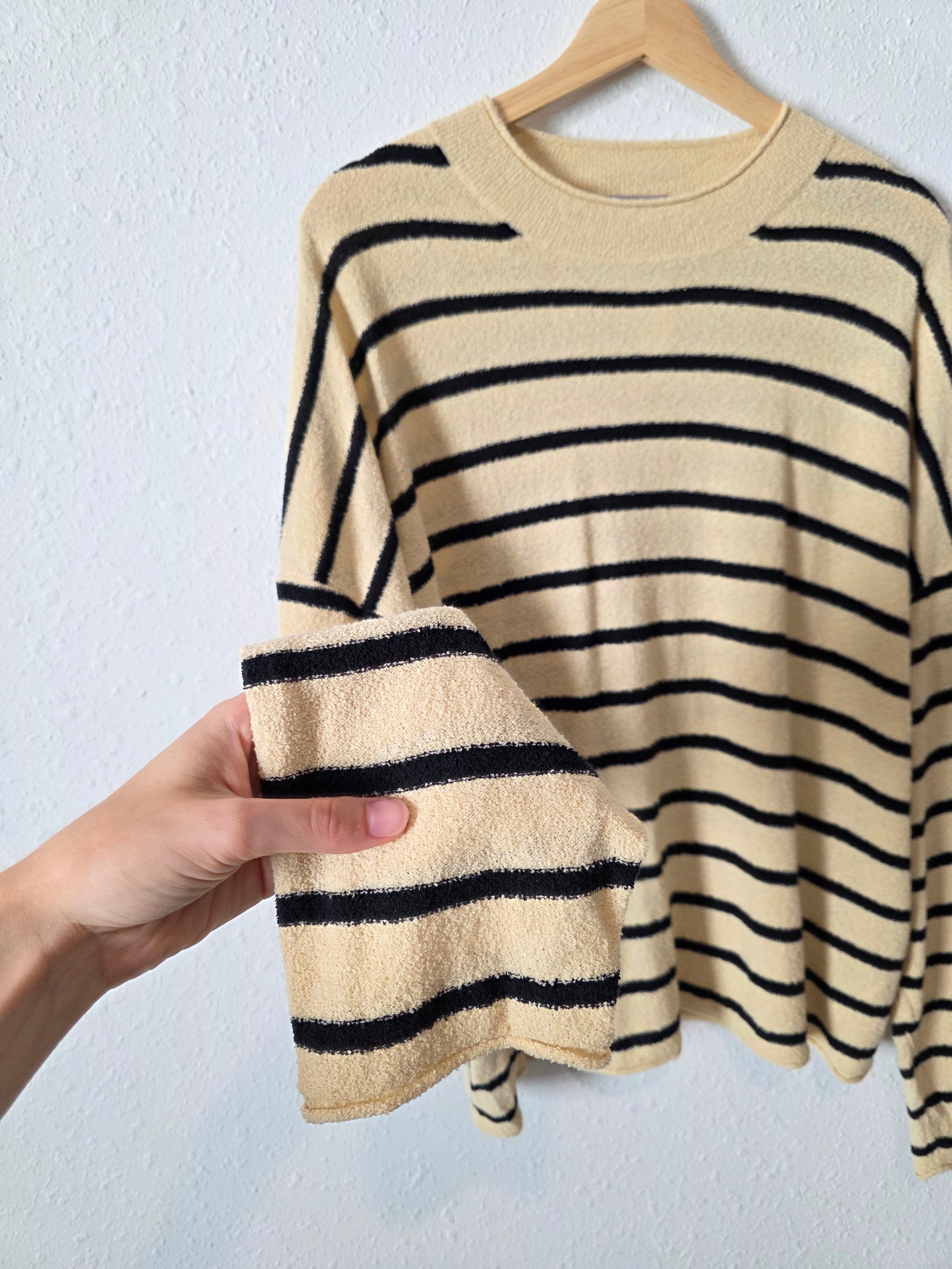 NEW J.Crew Striped Sweater (2X)