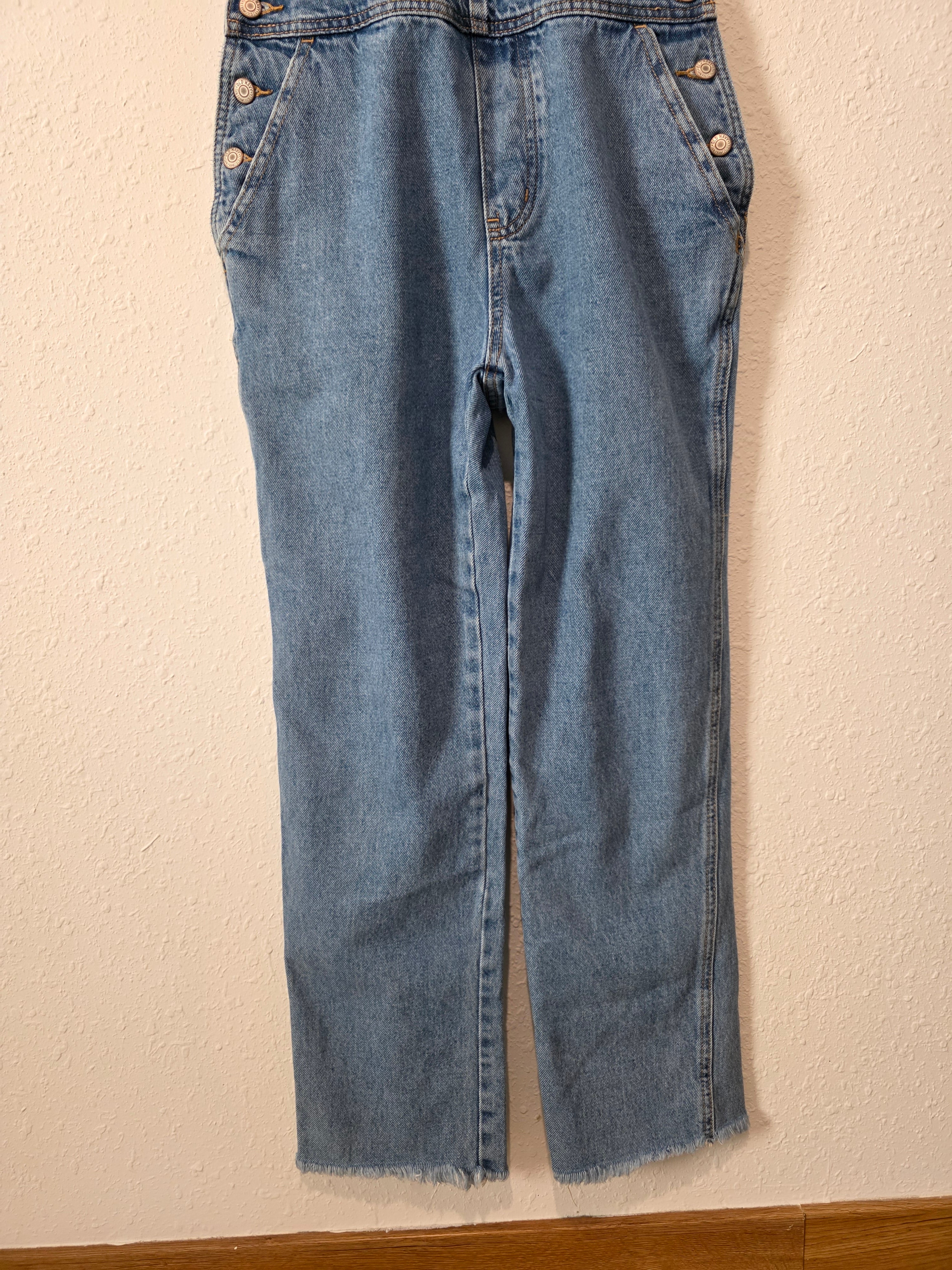 Denim Straight Overalls (2 Tall)