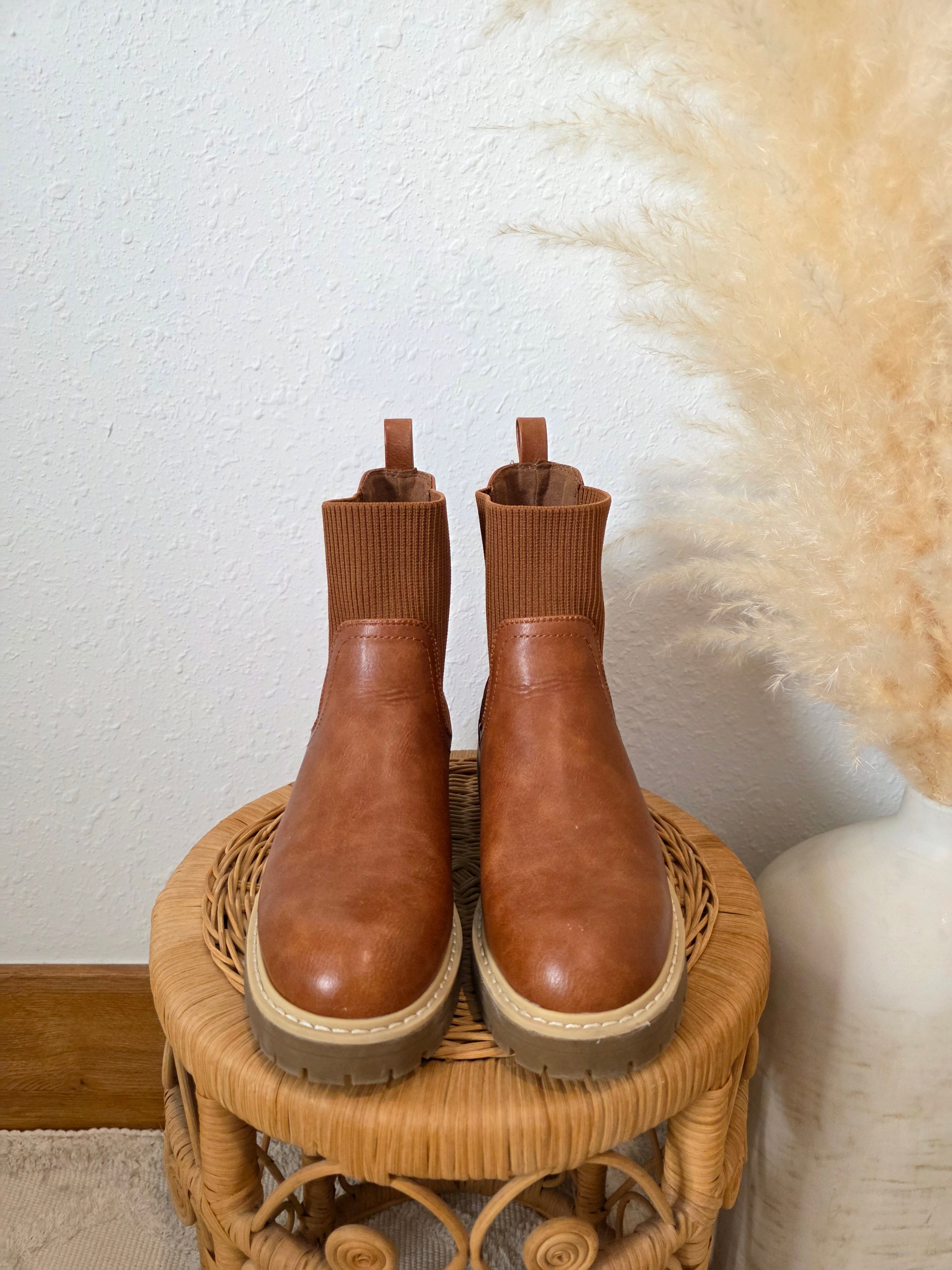 Brown Chelsea Ankle Boots (6)